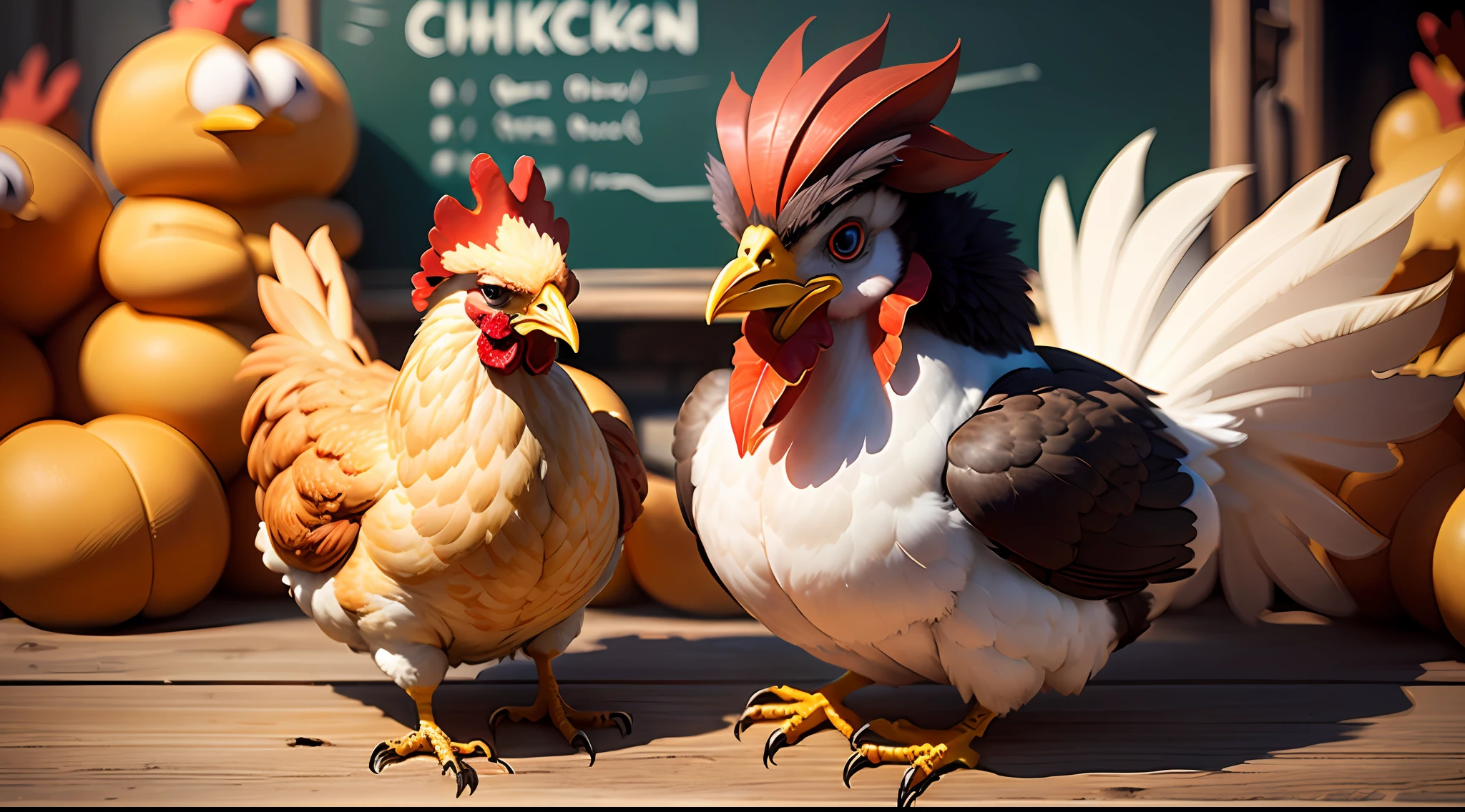 Big chicken chicken