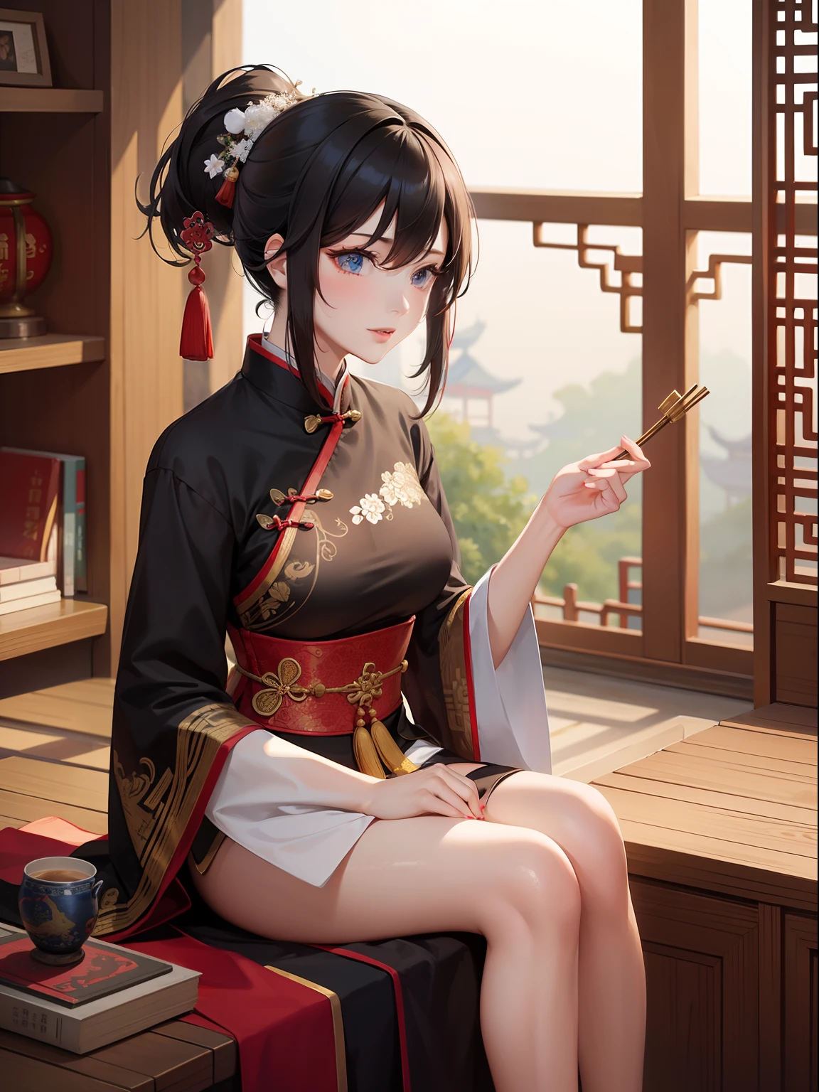 woman, China, ancient, traditional