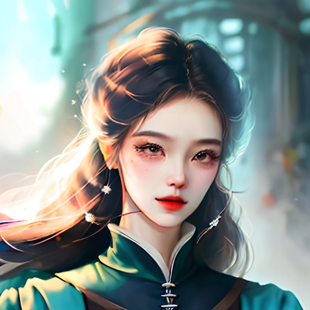 Urban female white-collar workers,blacksilk,s delicate face,Enchanting figure,largeeyes,long leges