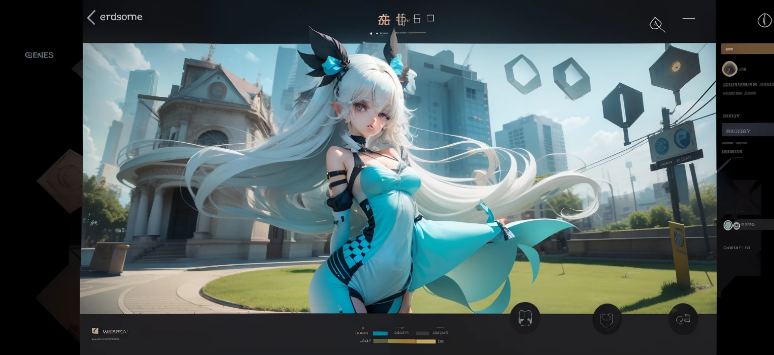 gender:Female pervert,isometry,whaite hair,long whitr hair,flatchest