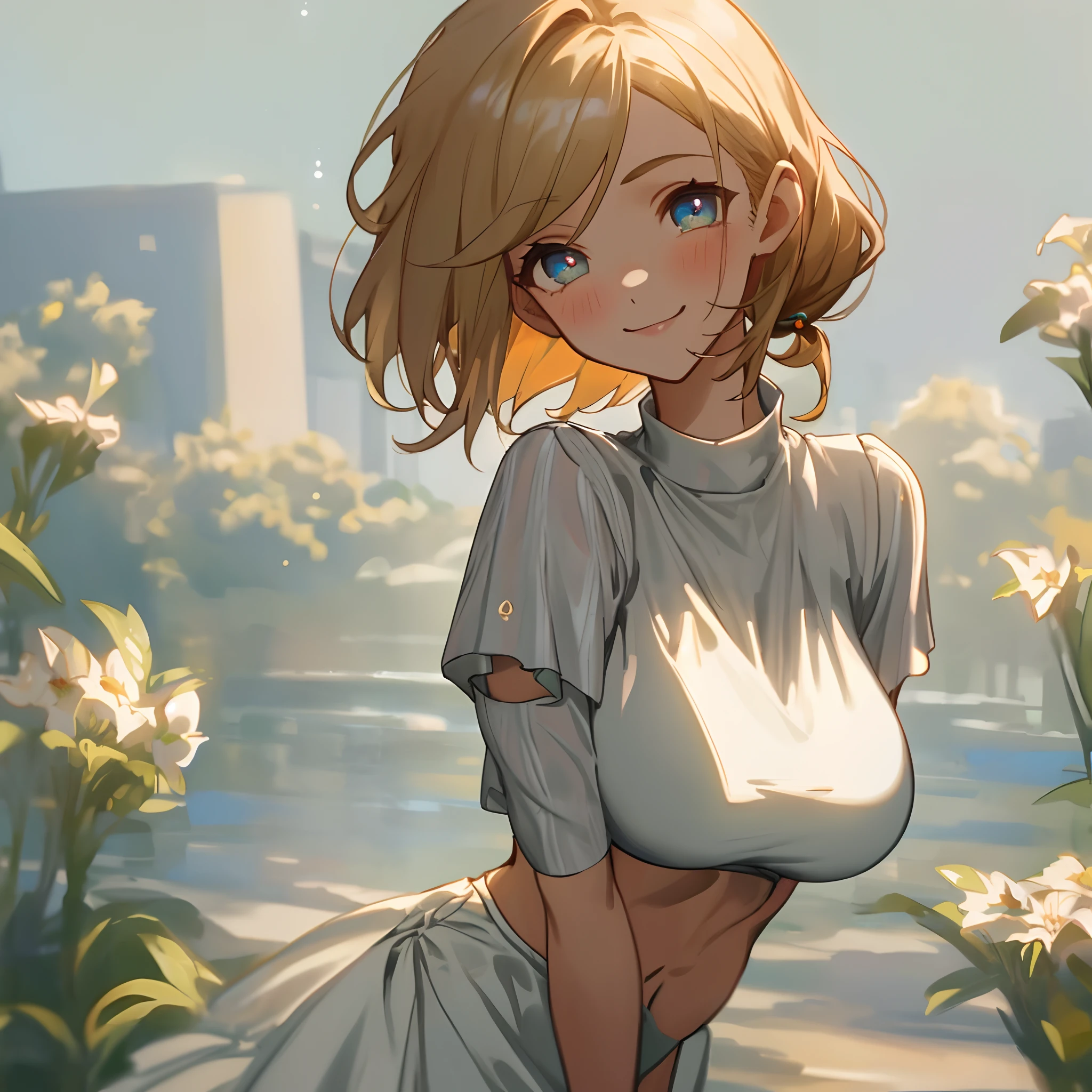 ((Best Quality, 8K, Masterpiece: 1.3)), 1girl, Slim Abs Beauty: 1.3, (Hairstyle Casual, Leaky Big Breasts: 1.2), Dress: 1.1, Super Fine Face, Delicate Eyes, Double Eyelids, Smile, Home