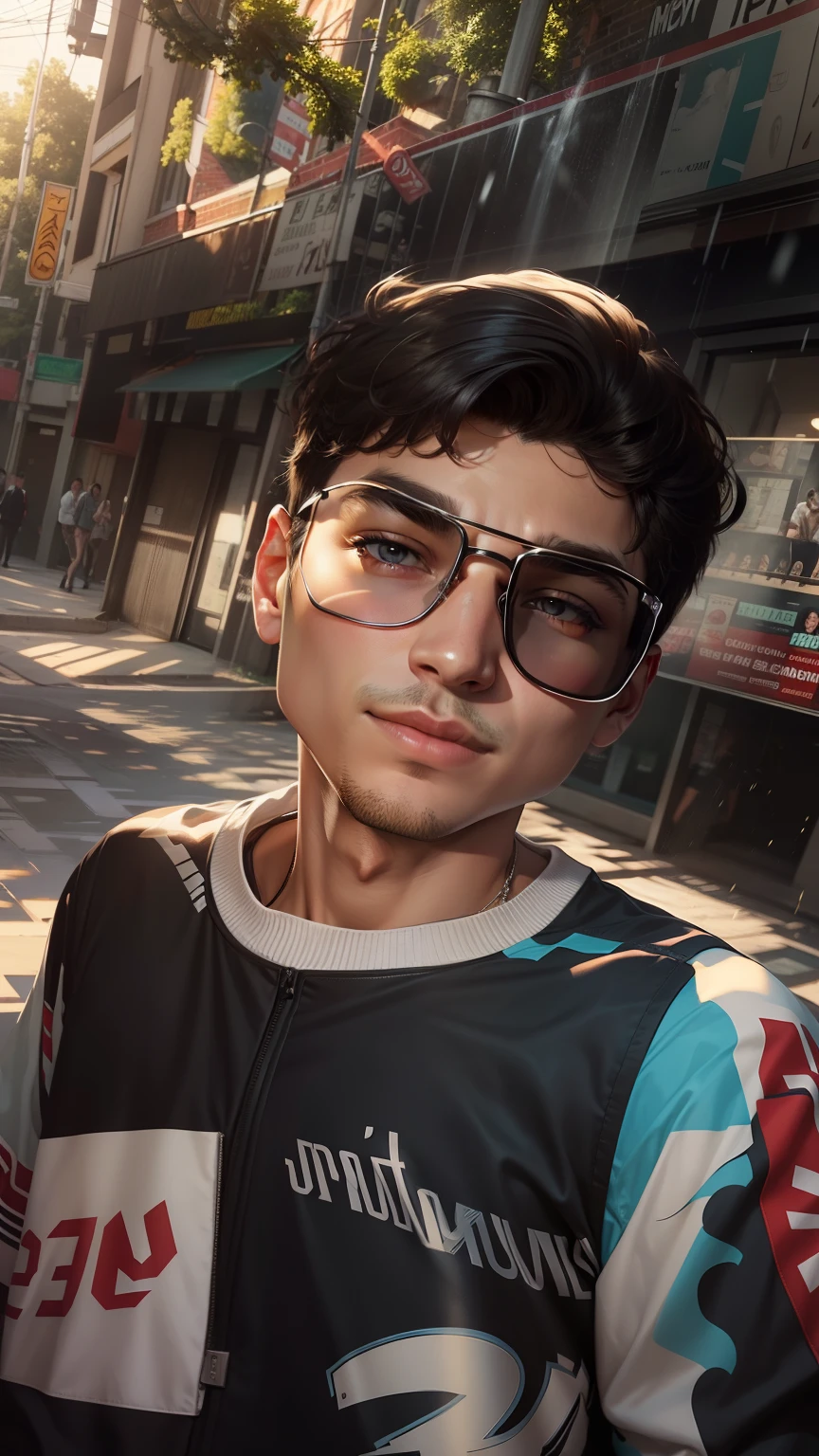 Handsome boy ultra realistic