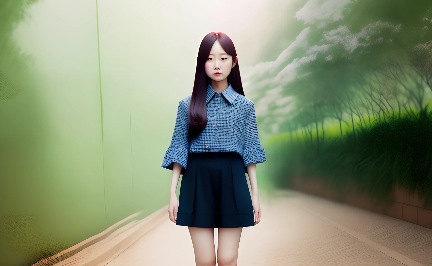 裸体女