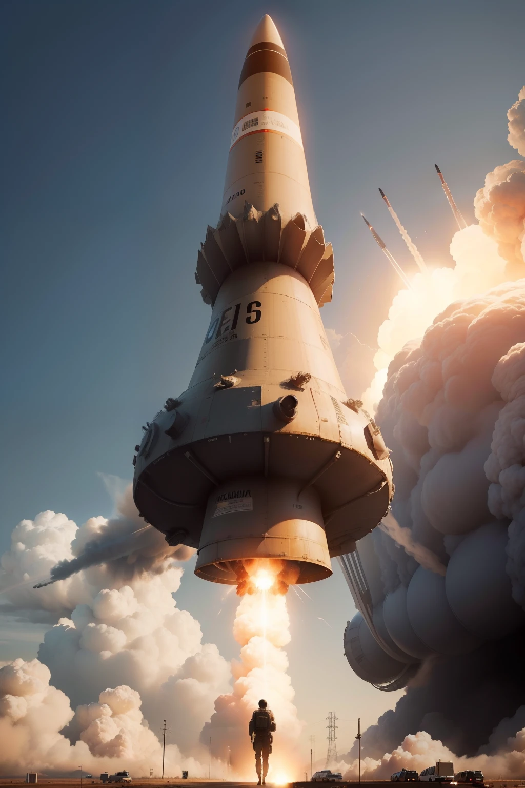 Nuclear bombs can be transmitted in different ways., Including missiles., airplane, or other delivery systems..