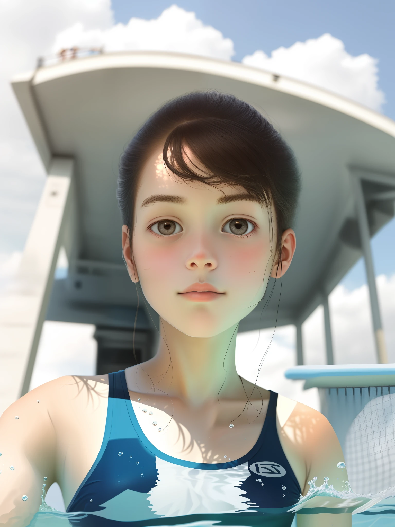 P into cute girls,swim wears,15year old