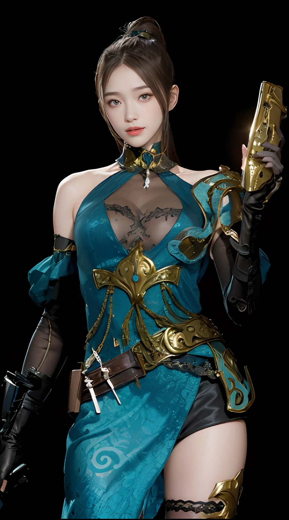((best qualtiy,8K,tmasterpiece:1.3))),Clear focus:1.2,(layer cut,The large:1.2),Beautiful Women in Perfect Figure:1.4,Slender abs:1.2,Moist body:1.5,Highly Detailed Face and Skin Textur,Detailed eyes,二重まぶた,long whitr hair,(beautidful eyes:1.3),(Smiling face:1.3),(Both eyes are the same size:1.4),(Smile lips:1.3)