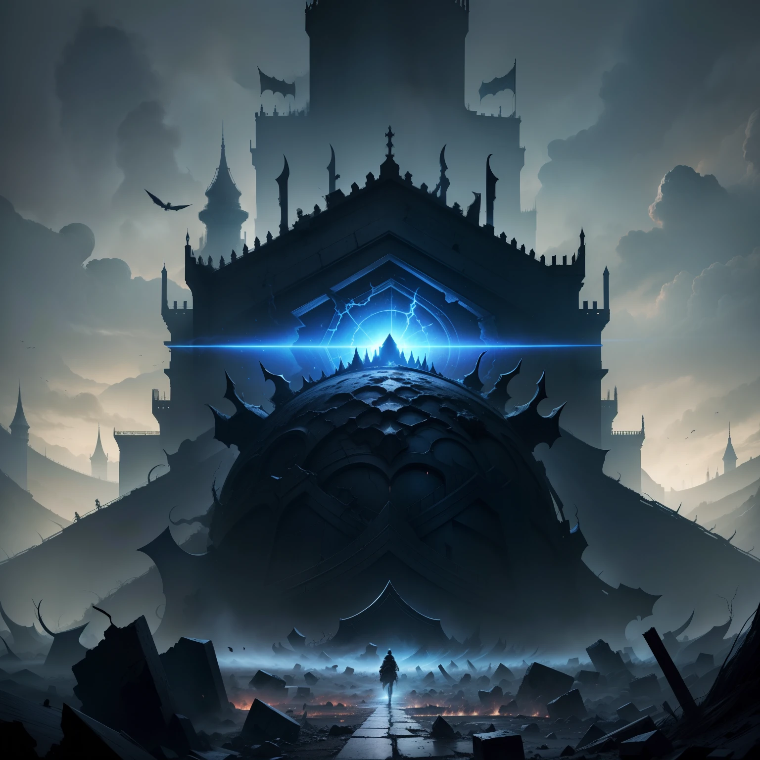 the void,chaos,An immortal fortress in the interlacing of years