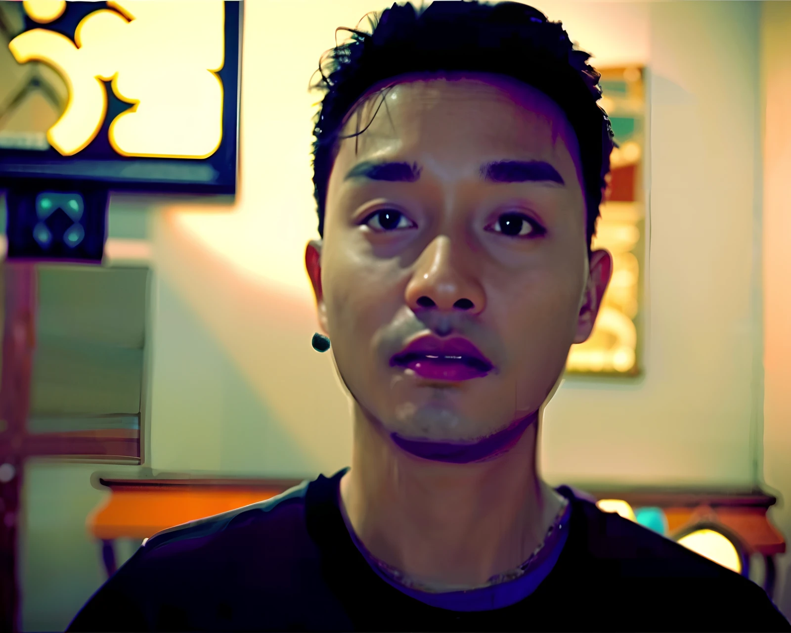 Best quality, 超高分辨率, (Photorealistic:1.4), Masterpiece, The background is blurred out,Handsome