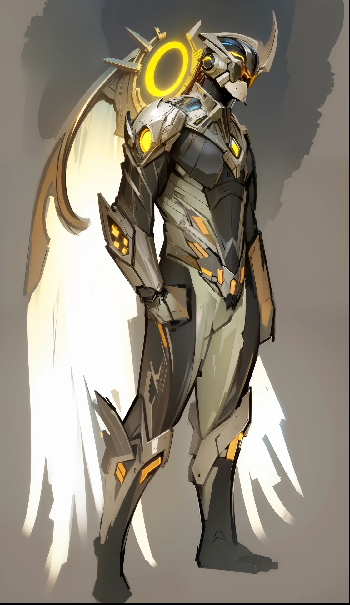 Full-body streamlined mech