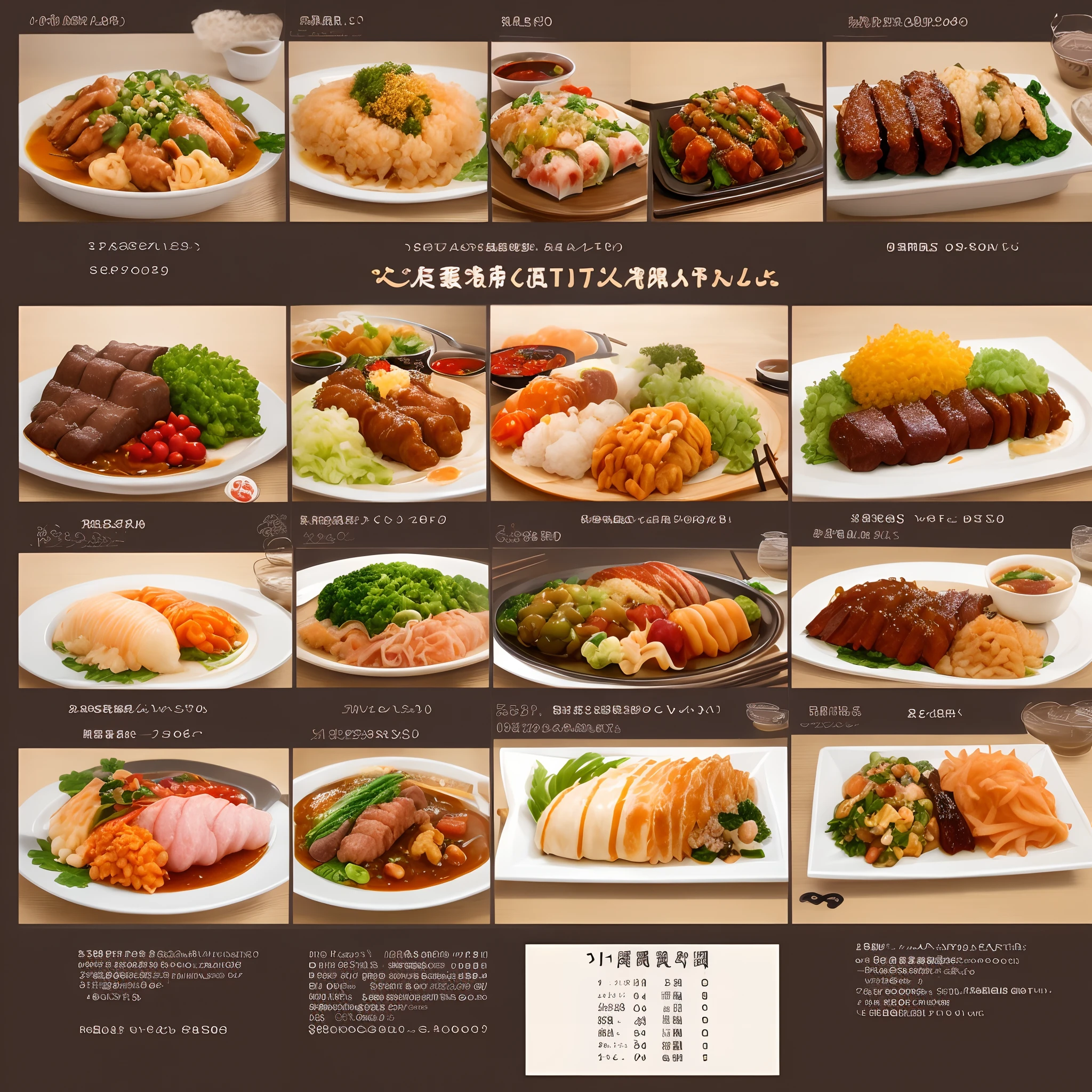 reference sheet Japanese food
