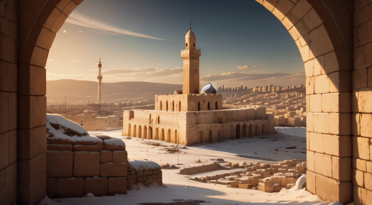 jerusalem, time of Jesus Christ, 8k