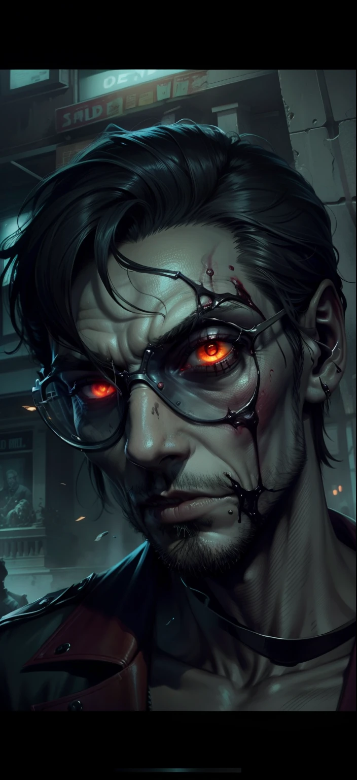 Handsome zombies
