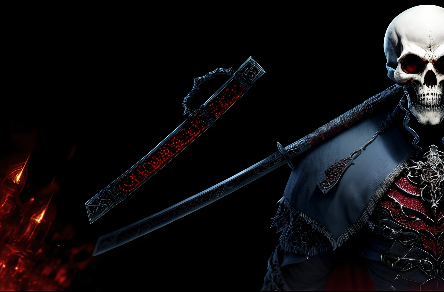 (Extremely detailed 8k wallpaper),a medium shot photo of a fearful necromancer, Intricate, High detail, Dramatic