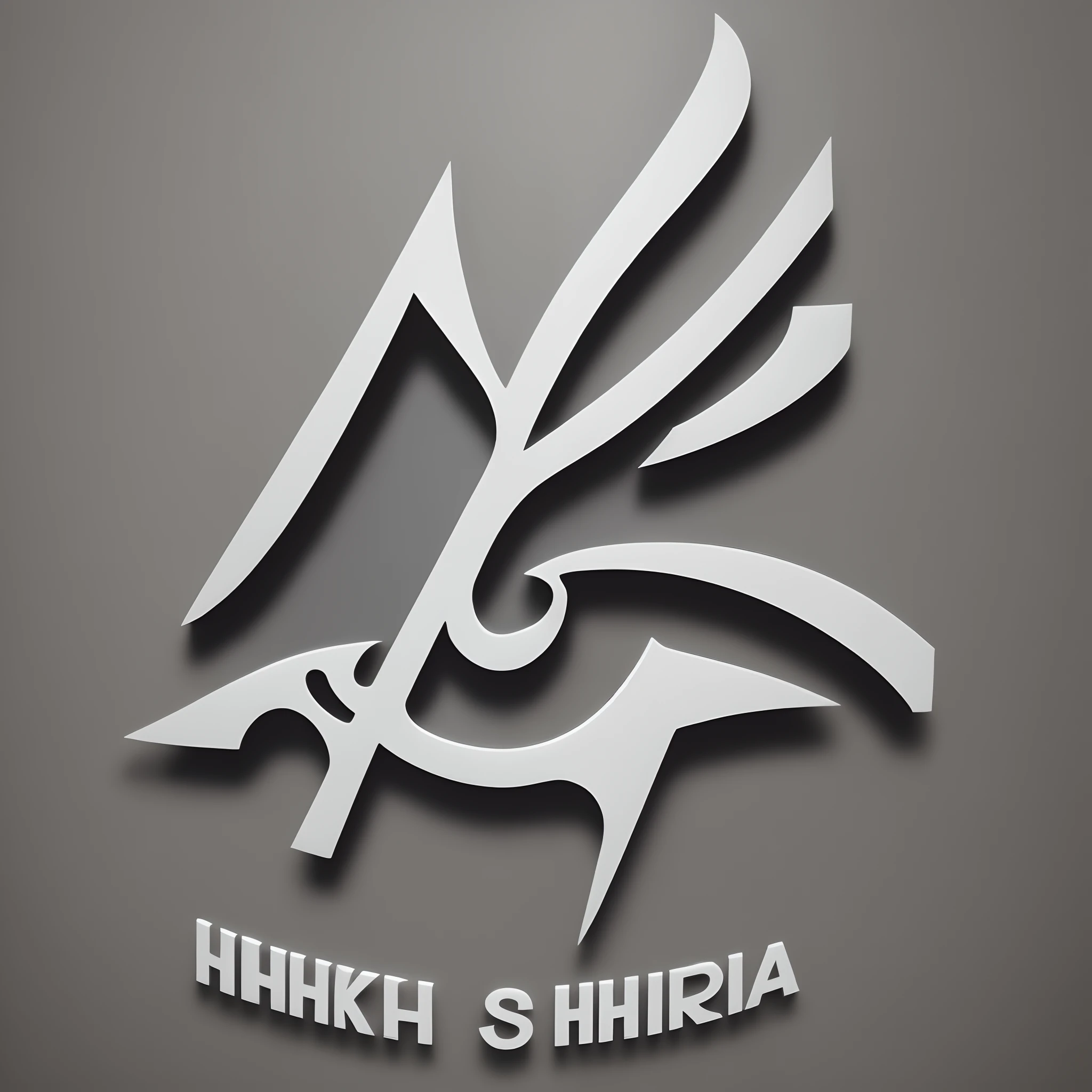 Uma logo moderna sobre dinheiro