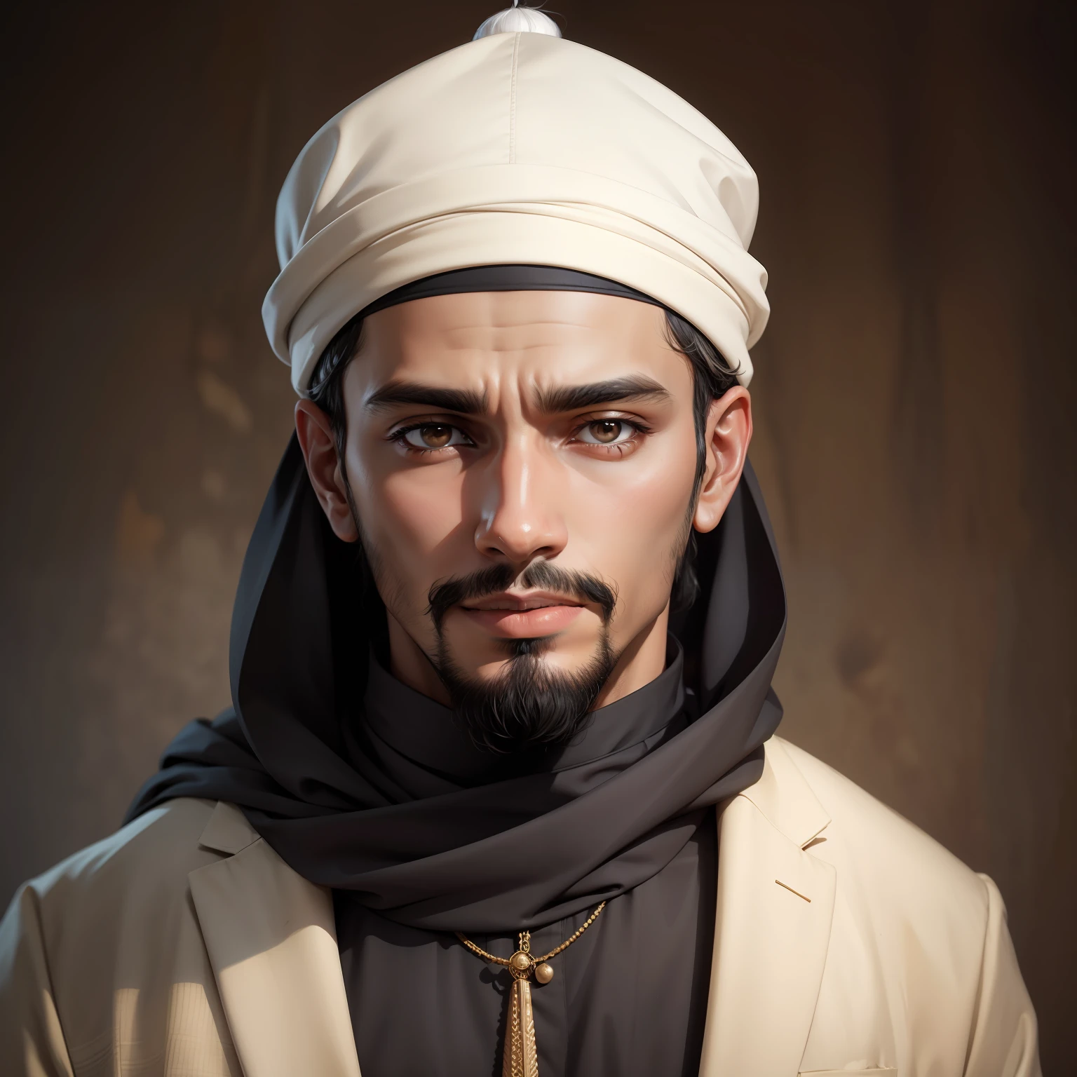 Muslim man with topi