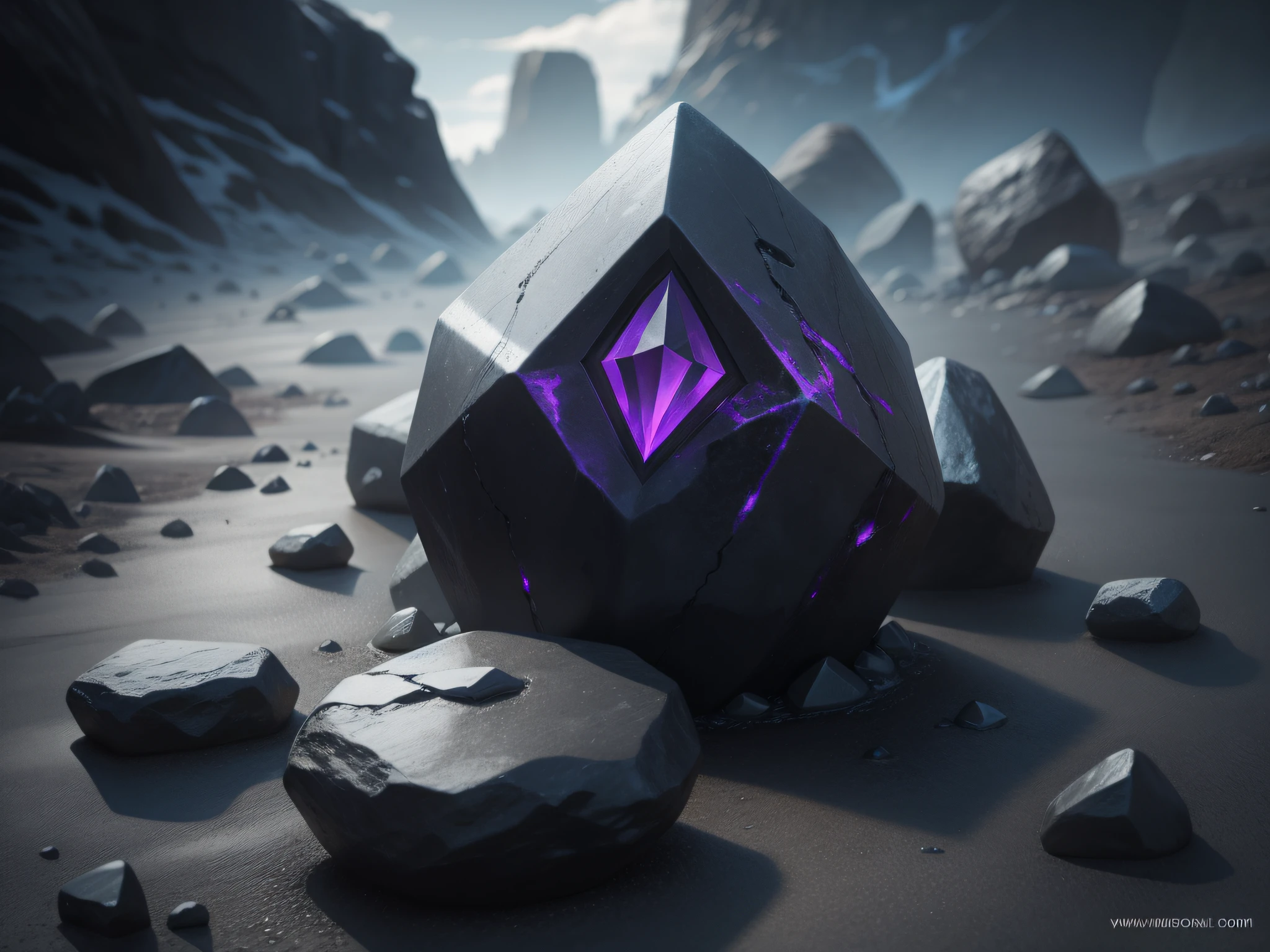 dark stone