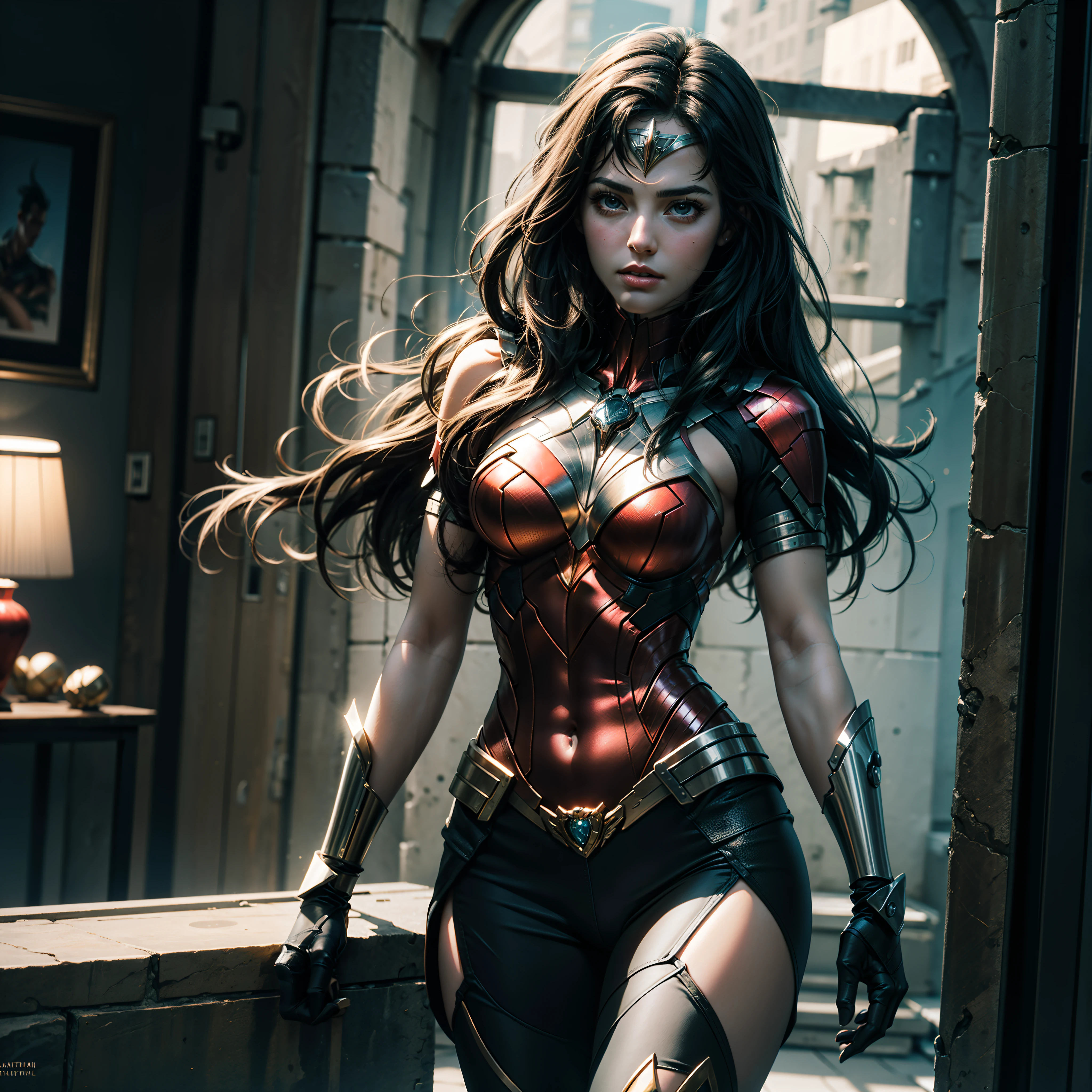 Masterpiece Diana_Prince Wonder_Woman suit Heroe Amazon Princess Urban bike nickel full Motocycle sunLight intricate luminescence volumetric ultra highres pro-Photorealistic ultra high_quality detail Ultra sharpness accurate max reflex optimal perfection graduate improved Octane-rendues opengl-shaders UHD XT3 16K 32K:2 64K DSLR HDR UnrealEngine5 ombre analogique color-coded 3DCG cgi vfx sfx fkaa txaa rtx ssao Divine mature female synthetic Armored Suit GSDF cyborgs "full-body prosthesis" augmented cybernetic mercury stange gold chaos sundrop transparent glass contre-jours "Heavy Metal" Devastating floraison Will-o'-the-wisp war cyberpunk battle Commander Goddess dazzling walk Cosplay "Gal Gadot" Major decorated "Gal Gadot-Varsano" Pilots Cowgirl emblem USA star Fancy Vivid Yellow écusson key jukebox Symmetrical angel fullbody Athletic Tanned Skin hairstyle bangs extatiques beautiful sensual face clean Effects Cheekbones Embarrassed redderer eye-liner saphirs saturate beaux eyes dark black pupils brown iris lazulis turquoise mouth open tongue_droplet teeth obvious smiles Floating Jacket Fixed Eccentric Cape onyx Shoulders-Off Shirt Lace Clavicles White Papillotes embroidered breasts falling sideboob pointed satin corsait yellow red thick leathers felt skirts matching ample swinging spinels navel waist reveal heart belt-chastity padlock silver agate pubis bristles scarlet pubis-hairy indigo silk snap garters thighs legs gothic stainless steel boots, tin fleuraison incandescentes CGSCOSITY robot Cristallines Truck Mecha magic lasso whip hearth rubis invoques (EOS R6 135mm 1/1250s f/2.8 ISO400) flashlight fullbodye monster blast Canon-ion flash blow glow dramatic opale Saber straight fully armor heavy chrome metallic flat rune lava bands antenne Tourmaline glyphes plasma brasse cuivre chef-d' equirectangular 360 background beholder deep path population Earth outdoor mirror engravings tattoo Bruce_Weber girls Michelangelo mannequins "luis Royo" nsfw varied multi etc.