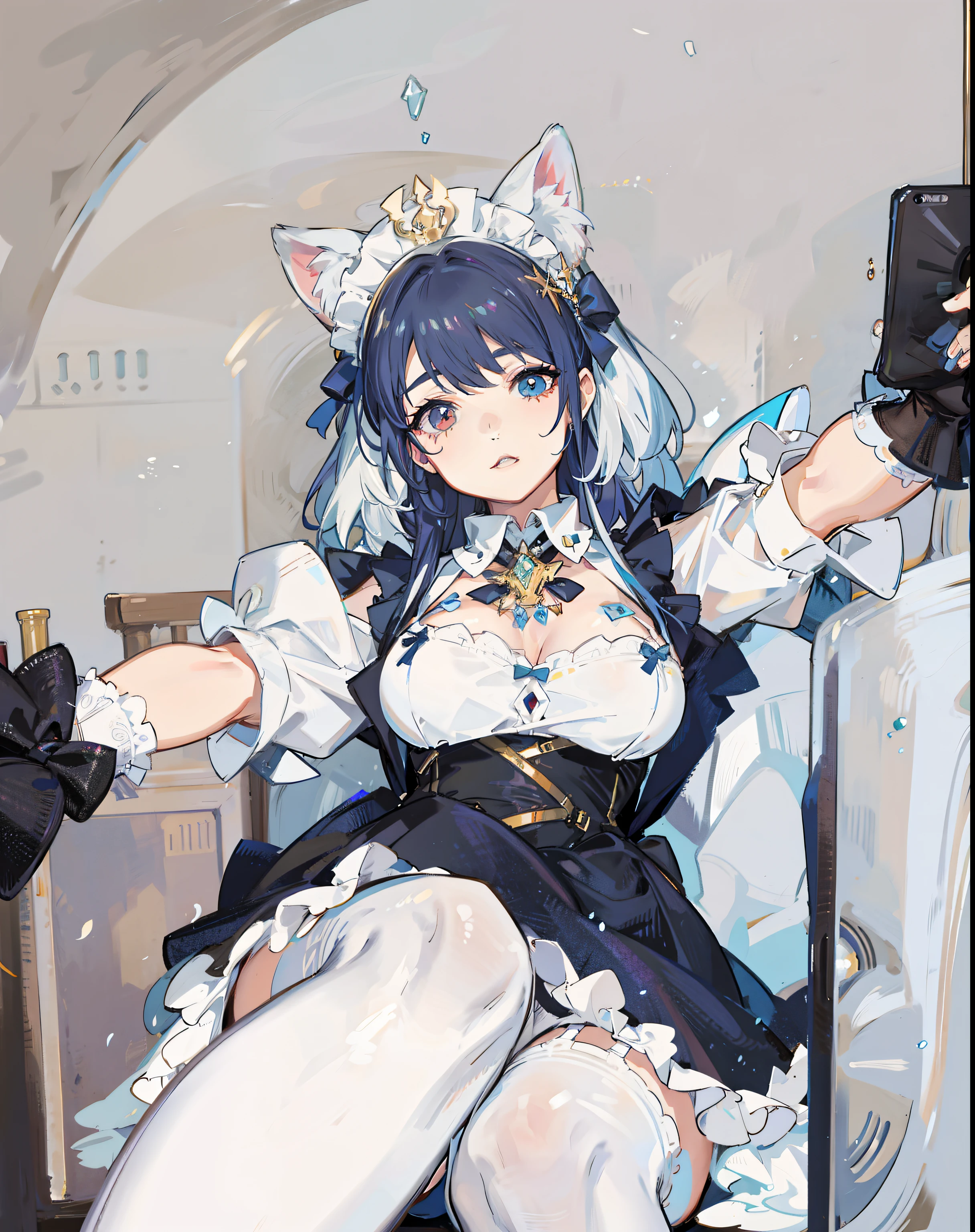 Maid makeup