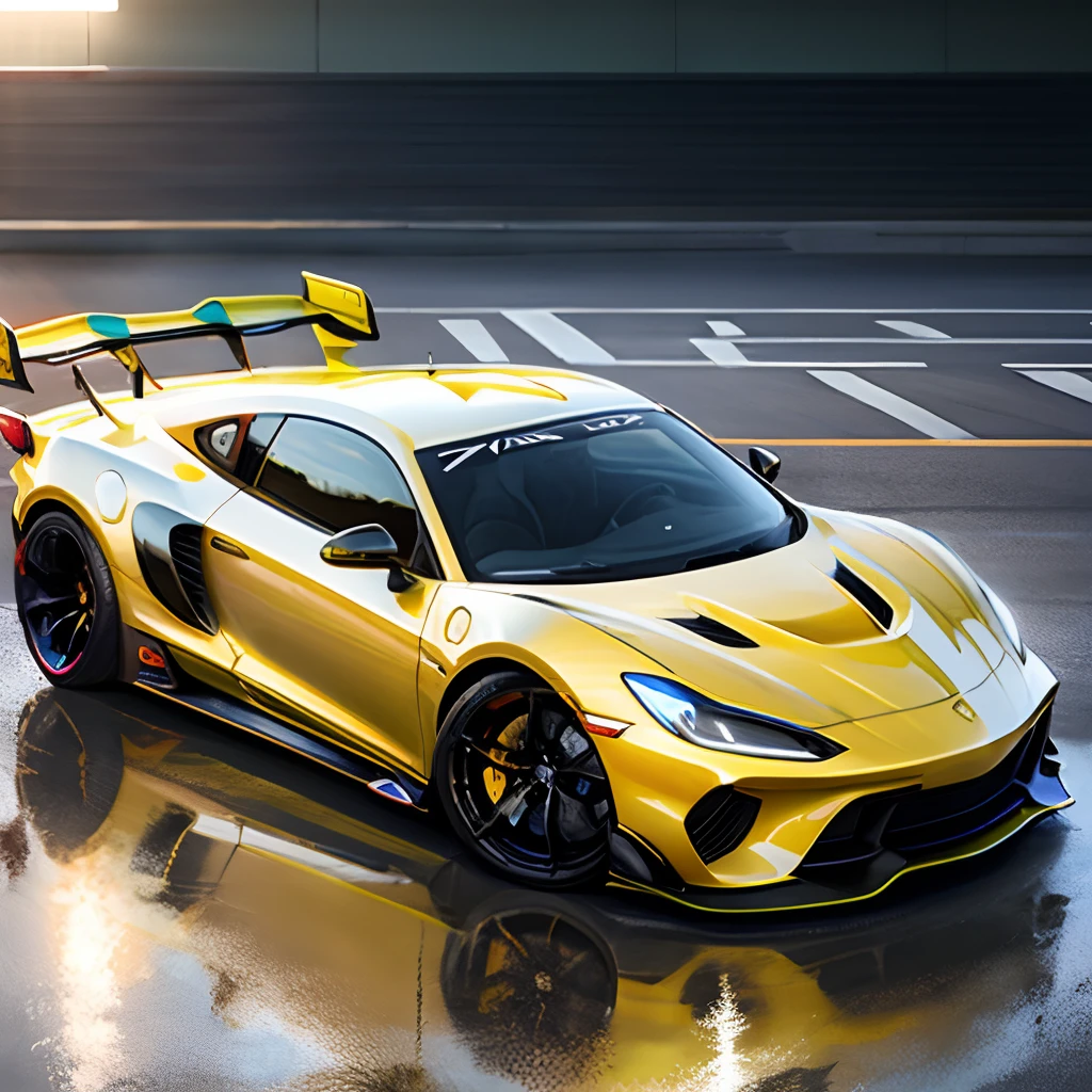 Sci-fi sports car