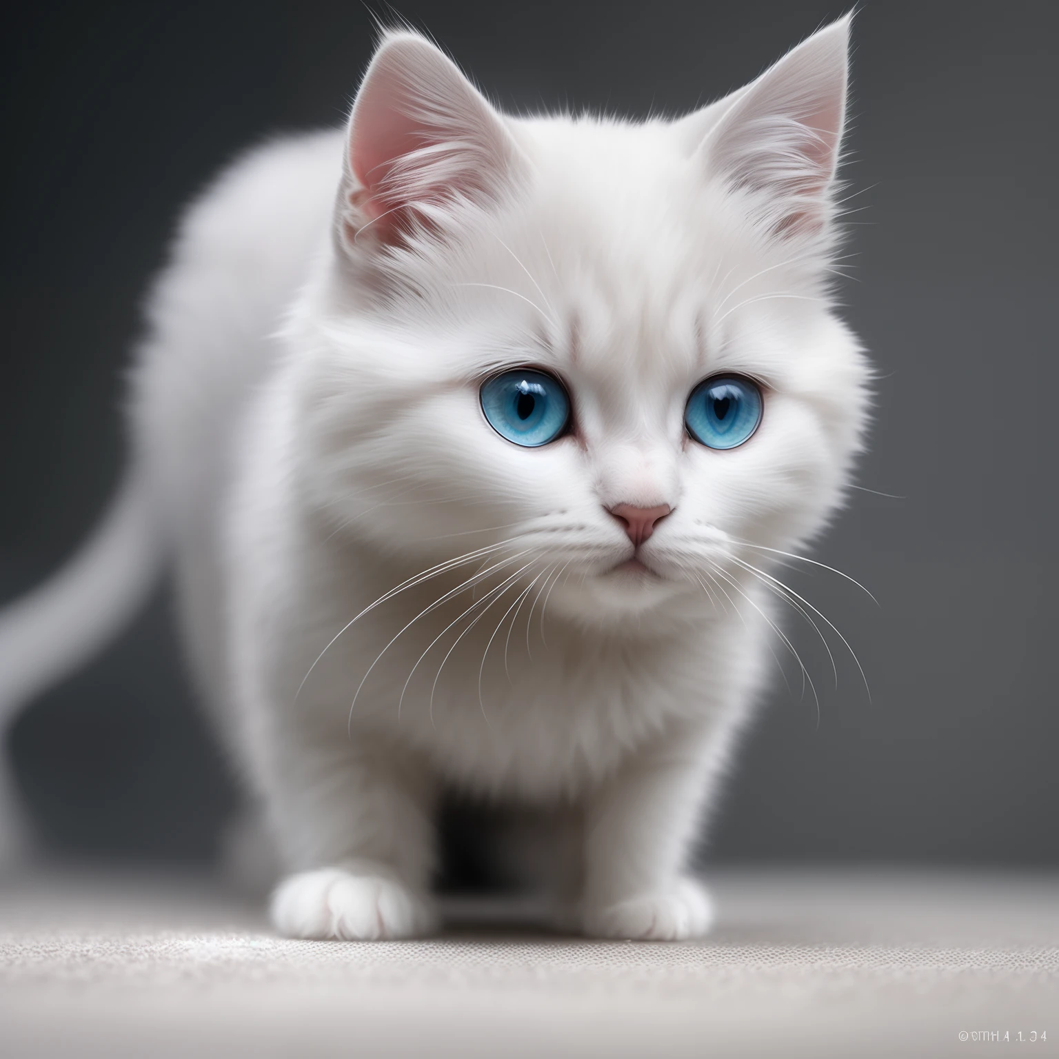 Russian kitten, ([tail | detailed wire]: 1.3), (complex detail), HDR, (complex detail, hyper detail: 1.4), 4K texture, soft cinematic light, photolab, HDR, complex, elegant, cinematic shot, vignette, centering