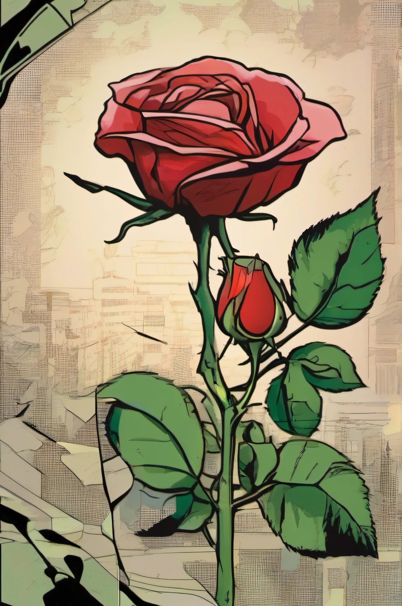 Rose flower