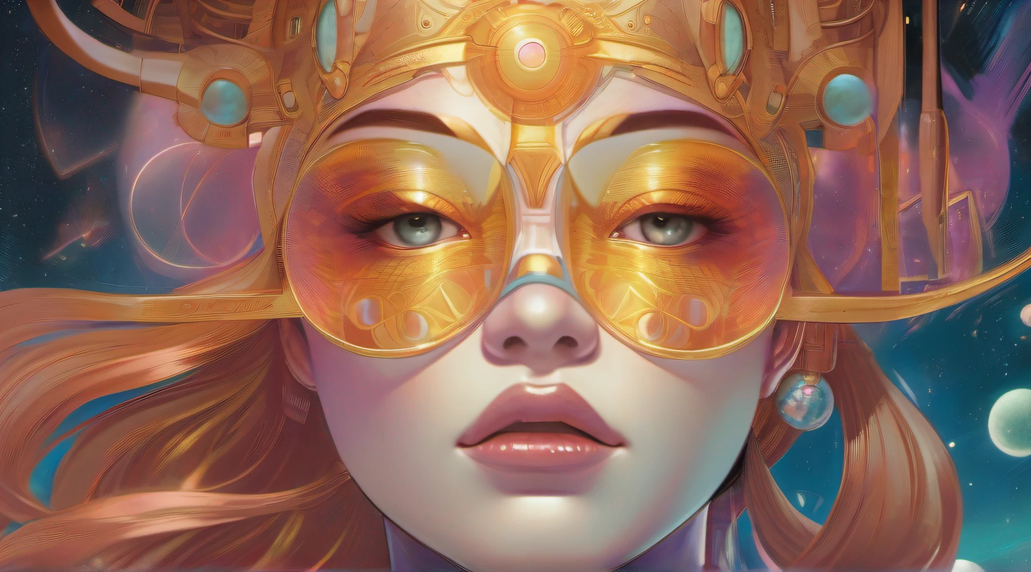 ben lo, cosmico, galaxias, deep-space, ser divino, God Particle, detalhes intrincados, 16k, Arte fantasia, Trend in Artgerm