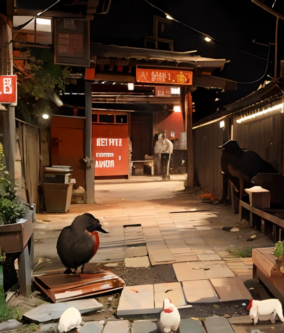 Tech style,Red tone,Sichuan farmyard