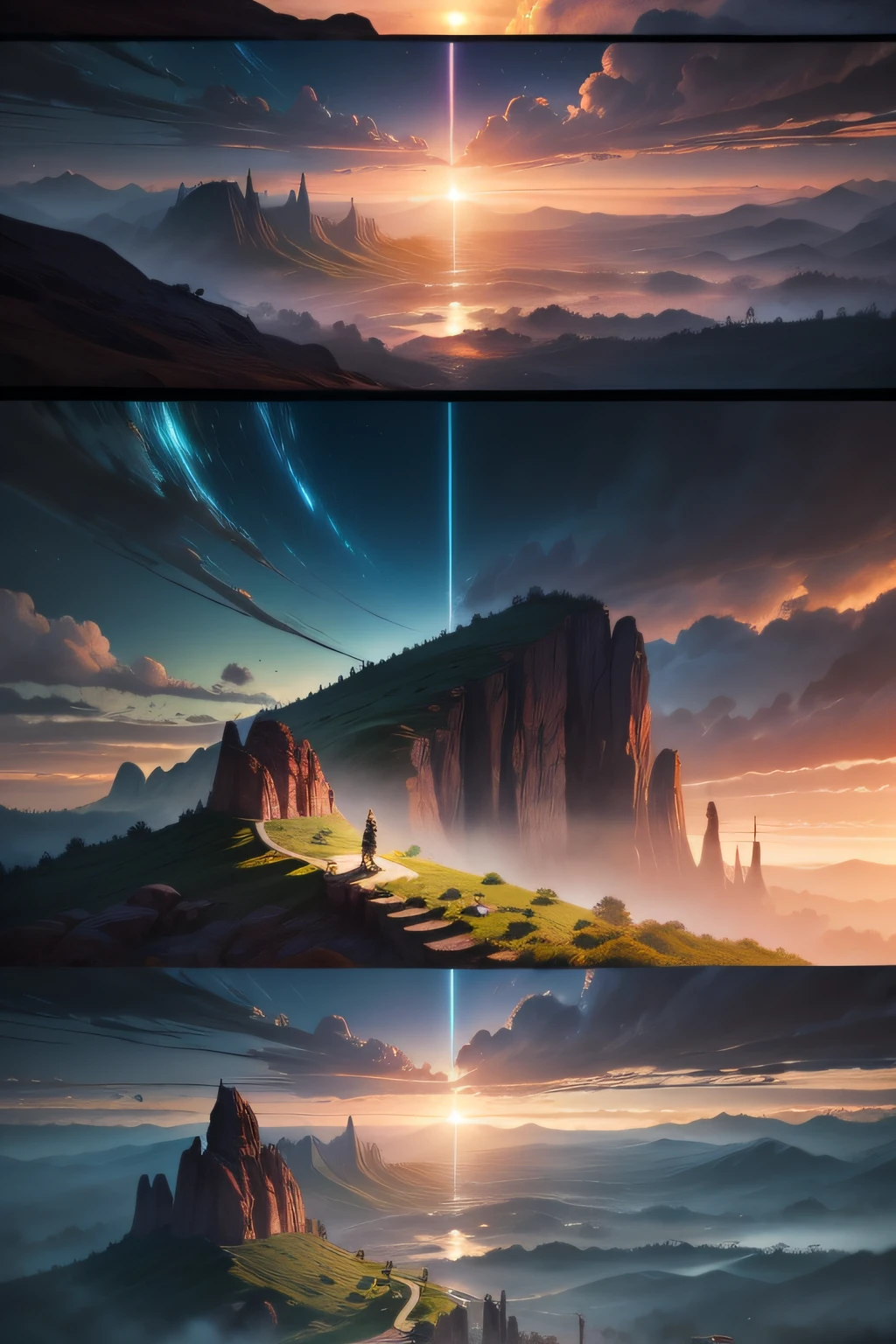 a painting of a beyond-dimensional fantasy world,reality infused with dreams,in a screenshot from the science fiction anime file by makoto shinkai
Rainforests inside a glass house,lush trees,vines twing around the shelves,greg rutkowski and james gurney and Thomas kinkade
orbital space station,science and technology,Jonn Berkey,highly detailed,artstation
in the morning,chinese buildings on the mountains,magnificent,john Howe landscape,lake,china,dragon,clouds,farm,wlop fairy tale,light effect,dream,Greg rutkowski,artstation
great chinese palace above clouds,morning,distance waterfalls flow down the mountians,fantasy,high-definition,super wide angle,artstation
sunset and sunset clouds over the sea,james Gurney,cgsociety,vary
studio ghibli,flowery cottage,morning,green technology,Thomas kinkade,Sparth
a painting of a beyond-dimensional fantasy world,a world of under the sea,Atlantis,science fiction,uplighting,studio Ghibli,unreal engine,epic composition,CG digital render,Ultra HD,technique highly detailed,triadic color scheme
Arches National Park,under the rock,in the evening,nightsky,reality infused with dreams,upscaled,triadic color scheme,epic composition,CG digital rendering,Studio Ghibli,unreal engine,atmospheric,omit the people
in the Singapore Flyer,in the evening,reality infused with dreams,upscaled,triadic color scheme,epic composition,CG digital rendering,a screenshot from the science fiction anime film Detective Conan,unreal engine,atmospheric,omit the people
reality infused with dreams,the desk up side the window,in the class,a narrow beams of sunlight,CG digital rendering,a screenshot from the science fiction anime film by Studio Ghibli,unreal engine,atmospheric
a landscape painting of beautiful island,reality infused with dreams,a blue lake lay down the bottom of mountains,blue grass surounding the lake,vary,upscaled,epic composition,atmospheric,ultra HD,trending on art station,triadic color scheme,technique highly detailed,really world,studio