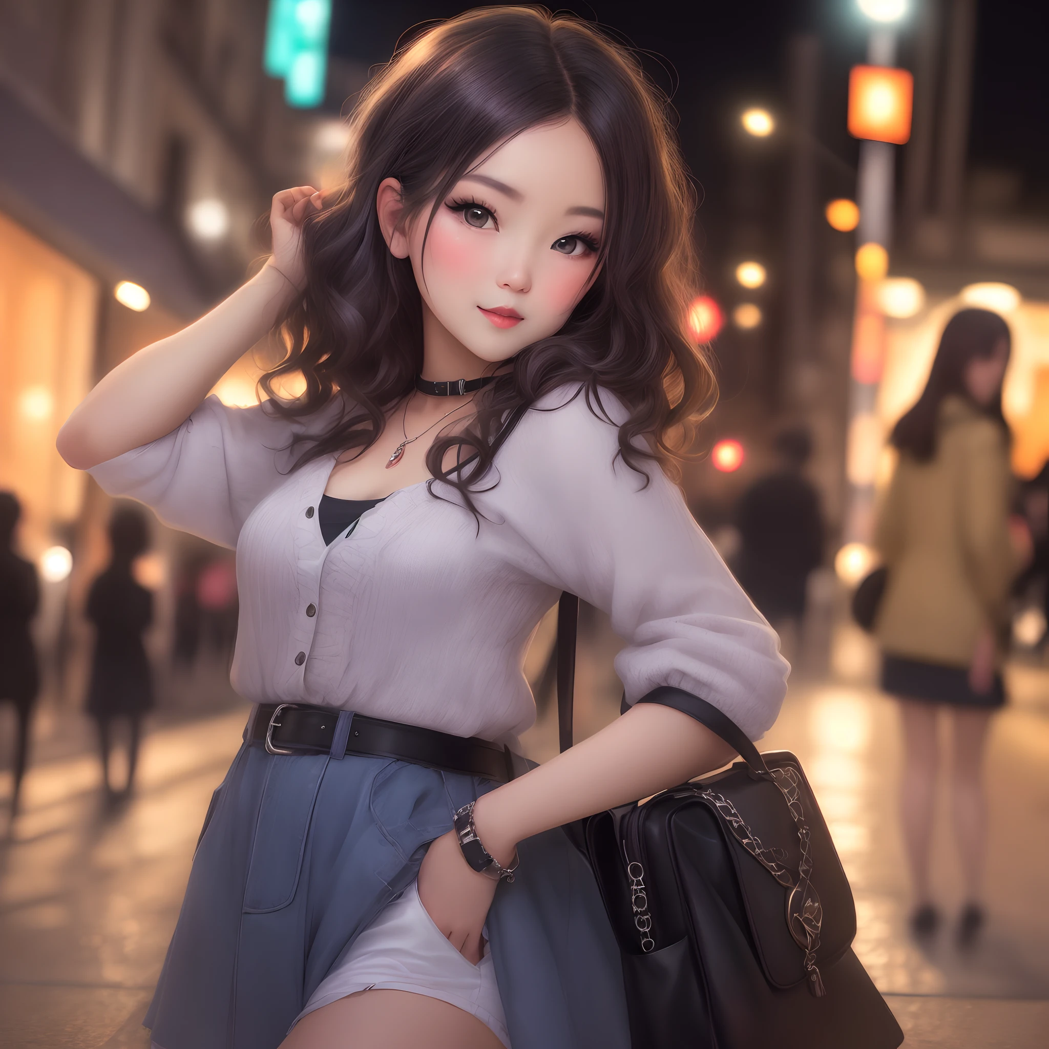 Make a foto girl model night