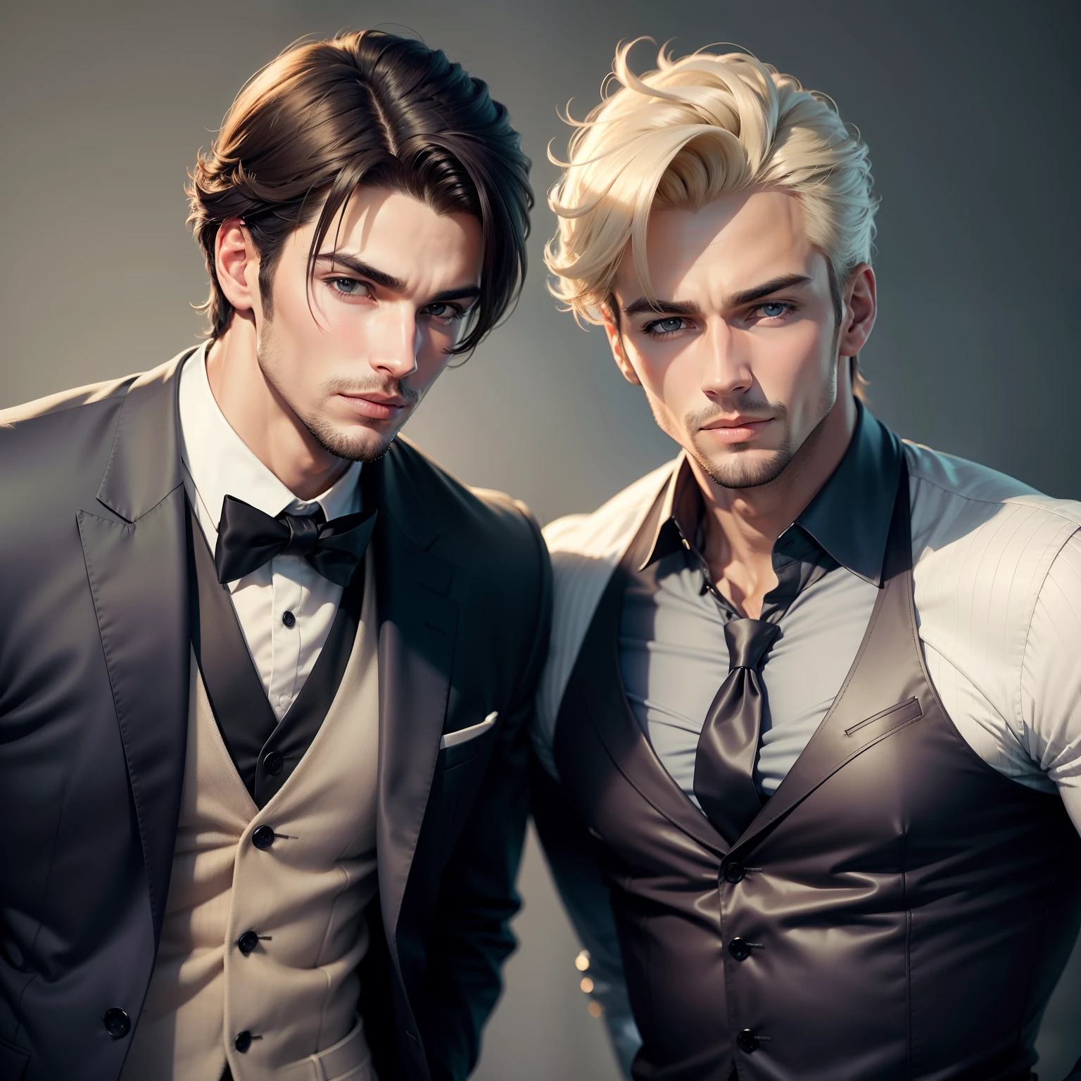 Pictures of two handsome men