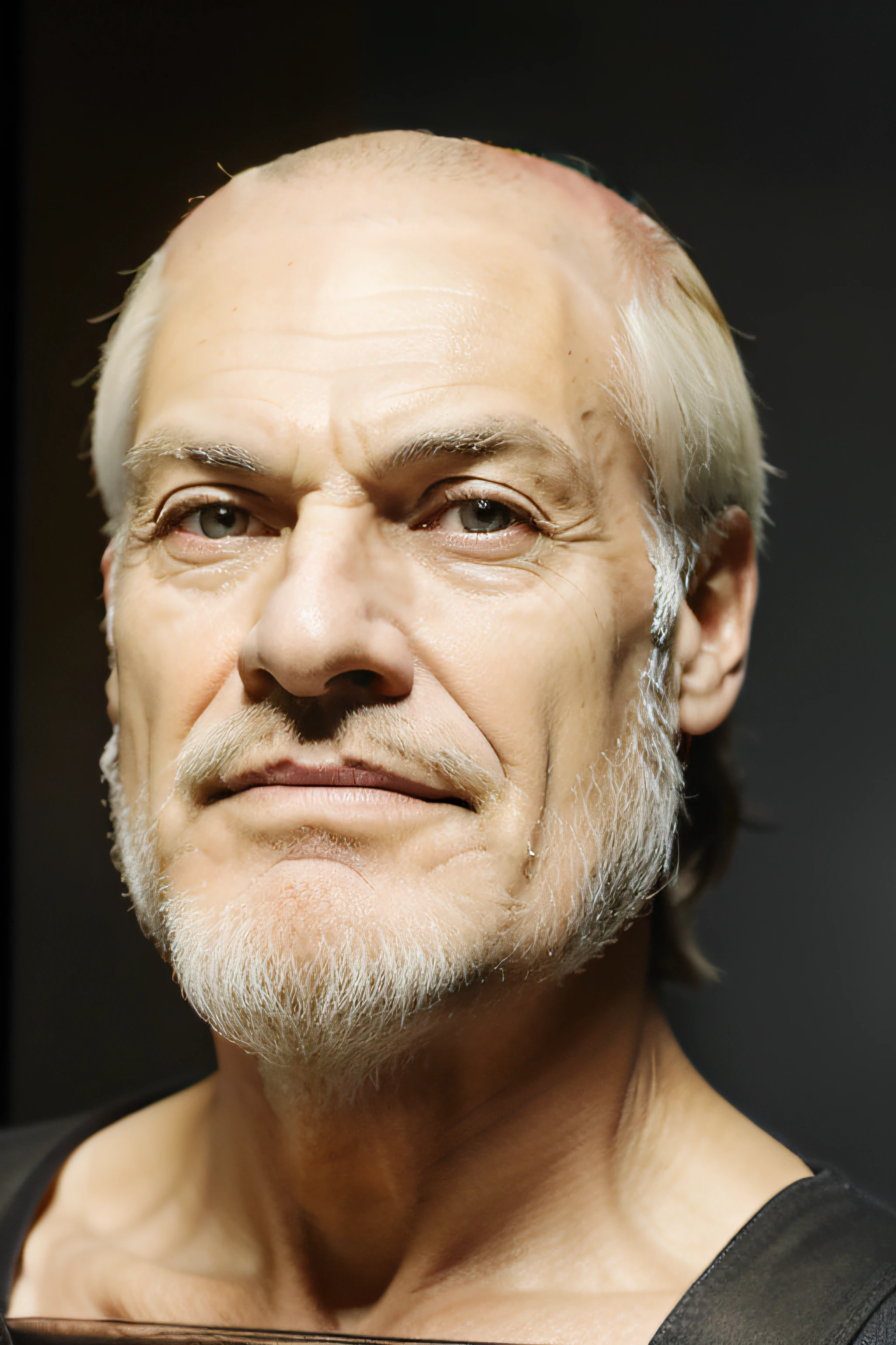 Partially bald