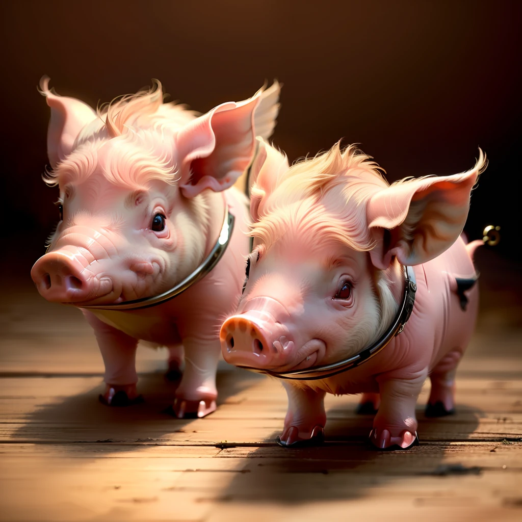 Winged piglets