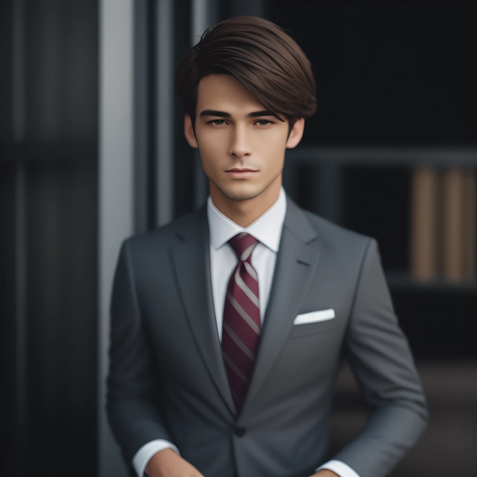 Man in suit and tie