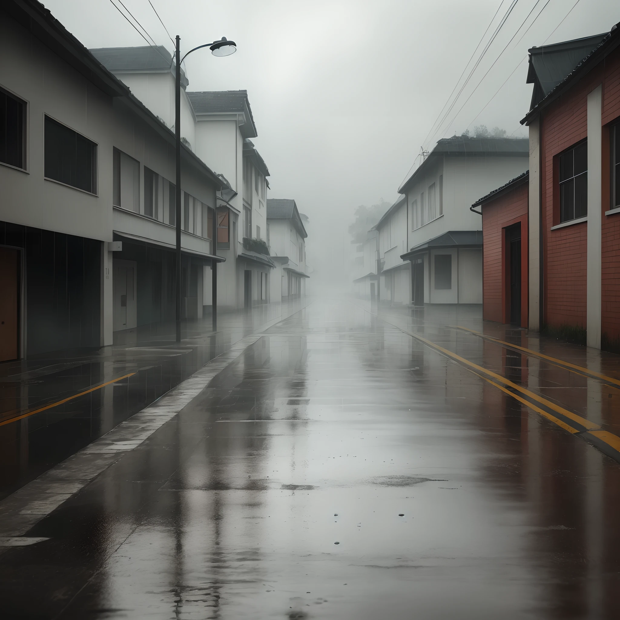 rainy scene