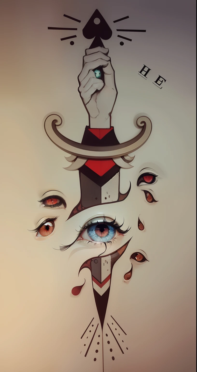 Do it with an eye in the middle