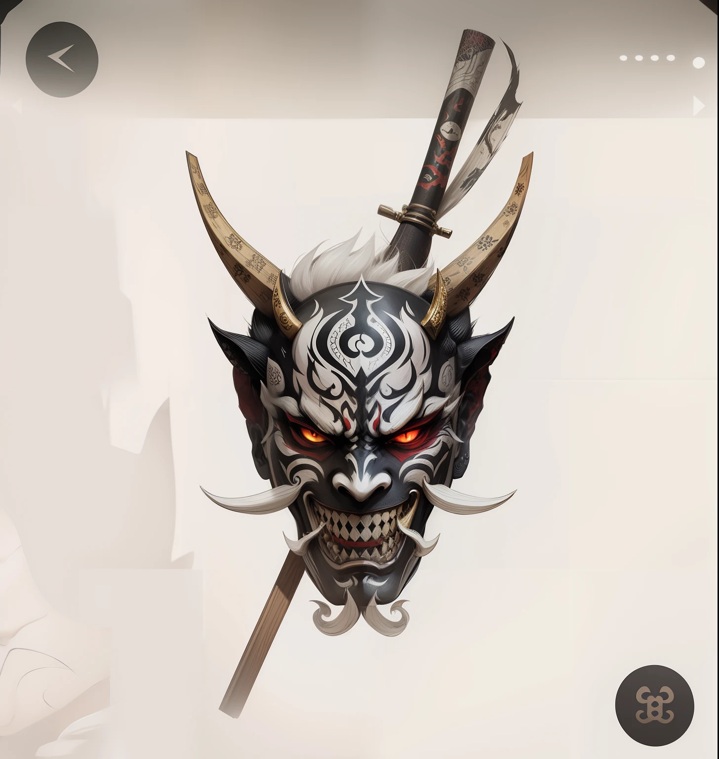 Hannya mask