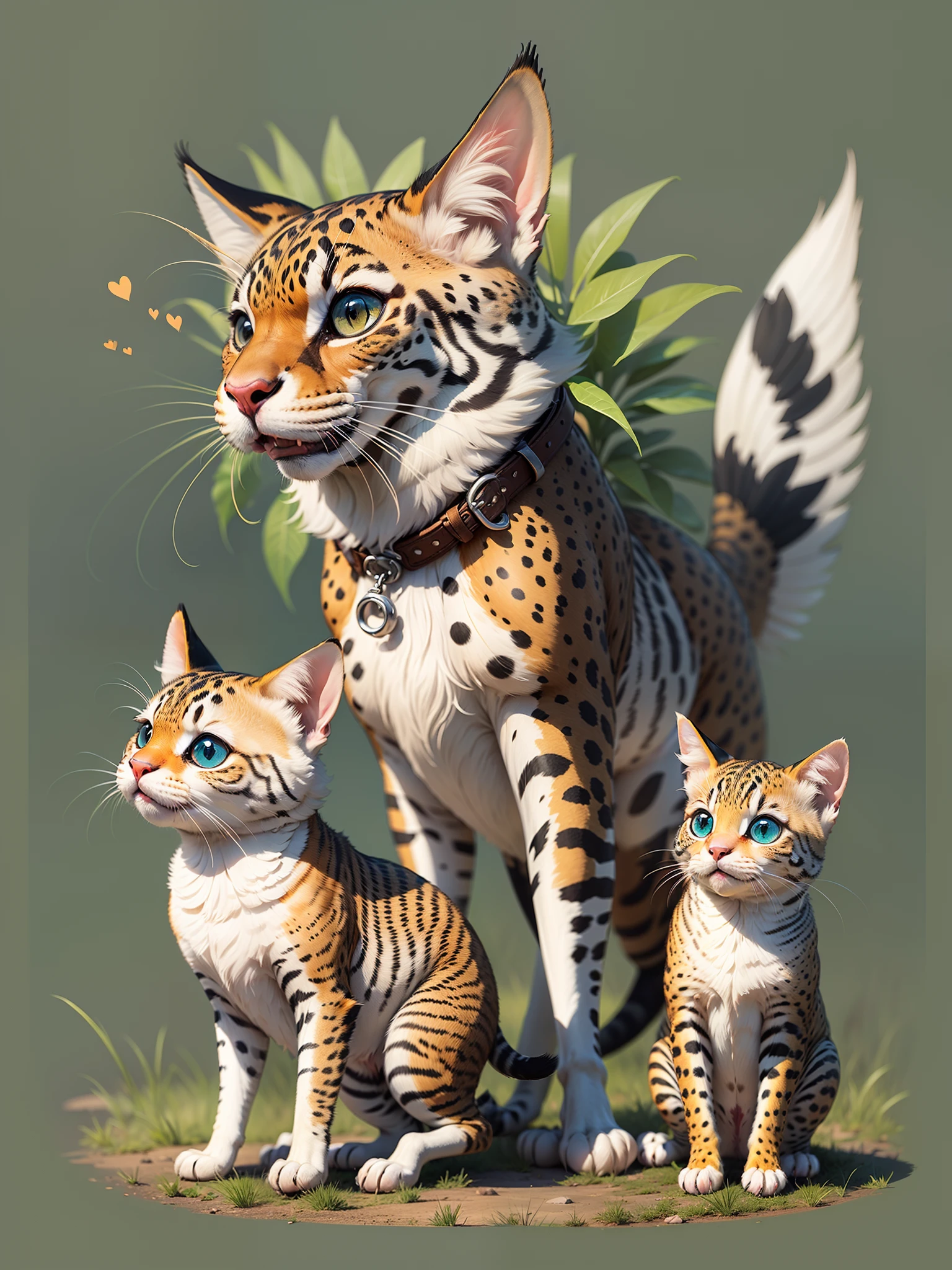 Whimsical Animals: Design adorable and quirky clip art of animals dressed in human-like attire or engaged in amusing activities. --auto --s2