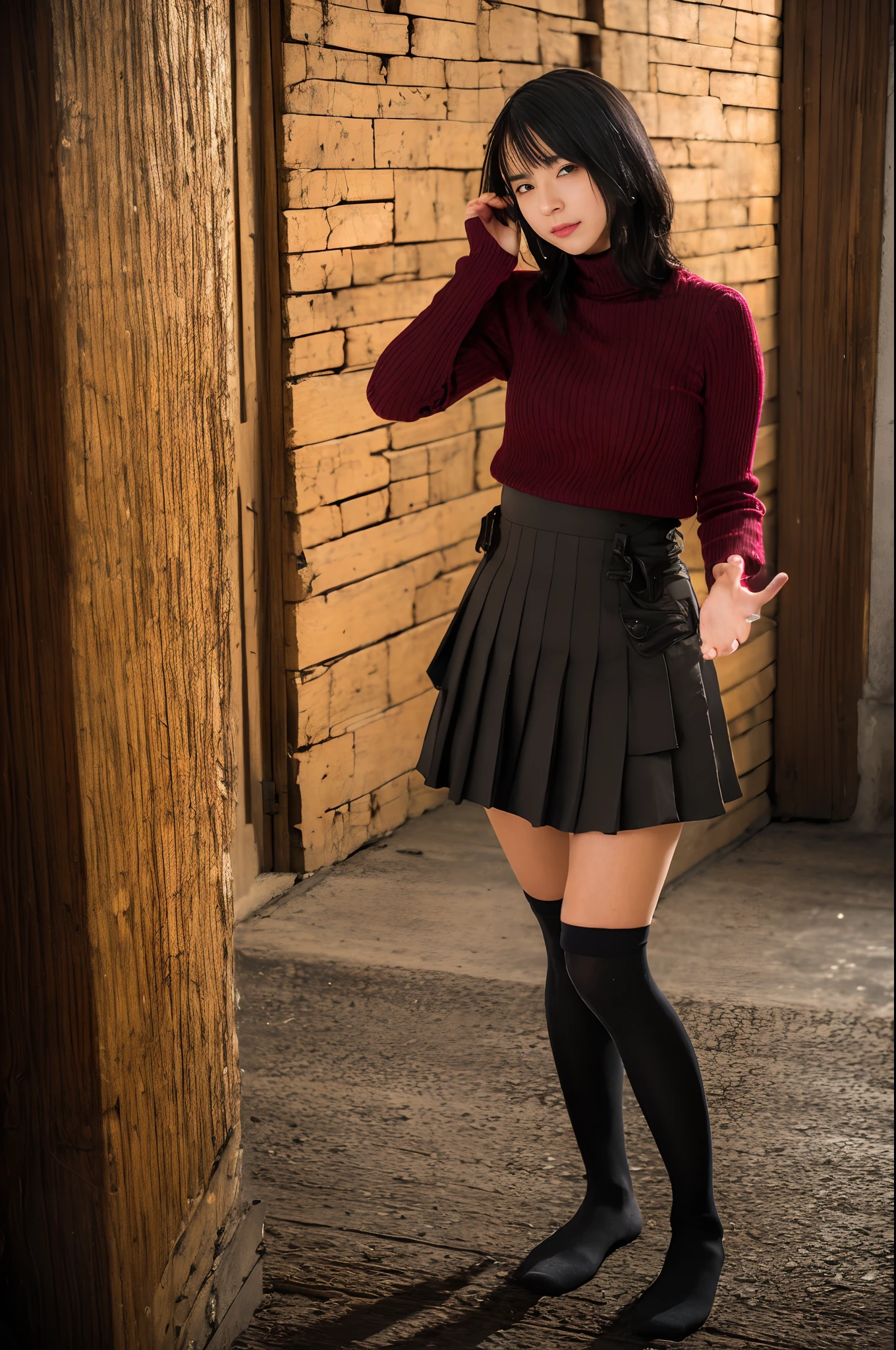 ((Best quality)), ((masterpiece)), (detailed:1.4), 3D, an image of a beautiful cyberpunk female,HDR (High Dynamic Range),Ray Tracing,NVIDIA RTX,Super-Resolution,Unreal 5,Subsurface scattering,PBR Texturing,Post-processing,Anisotropic Filtering,Depth-of-field,Maximum clarity and sharpness,Multi-layered textures,Albedo and Specular maps,Surface shading,Accurate simulation of light-material interaction,Perfect proportions,Octane Render,Two-tone lighting,Wide aperture,Low ISO,White balance,Rule of thirds,8K RAW,Masterpiece, best quality, (8k very detailed CG unit wallpaper) (best quality), (best illustration), (best shading) a golden sea wave, bright orange aol sunset through the wave, golden water drops flying, (:1. 6),