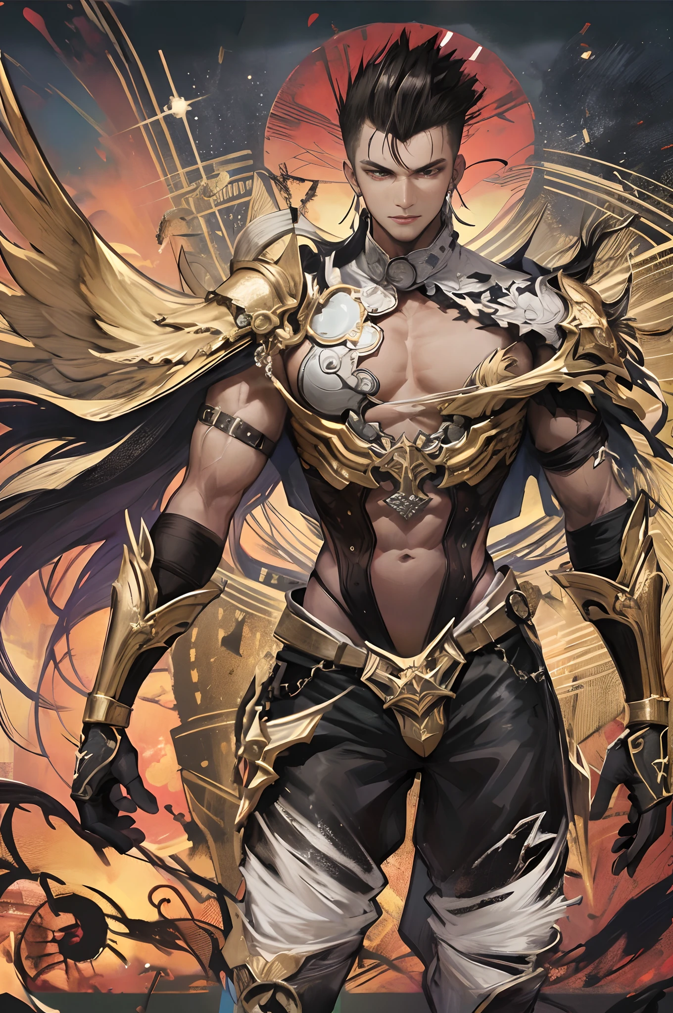 Familiar background、Strong feet、