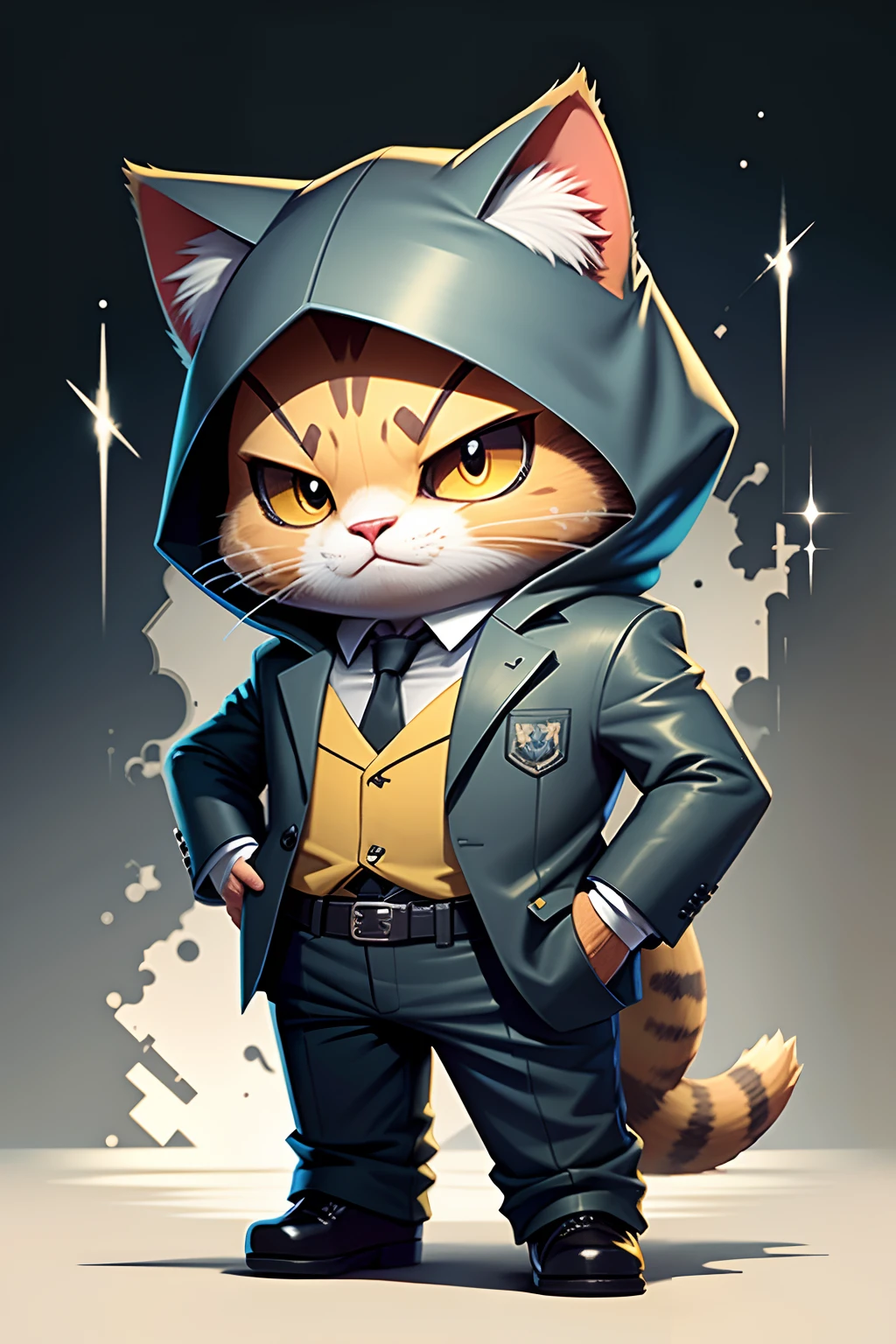 c4tt4stic, secret agent, 007, cat