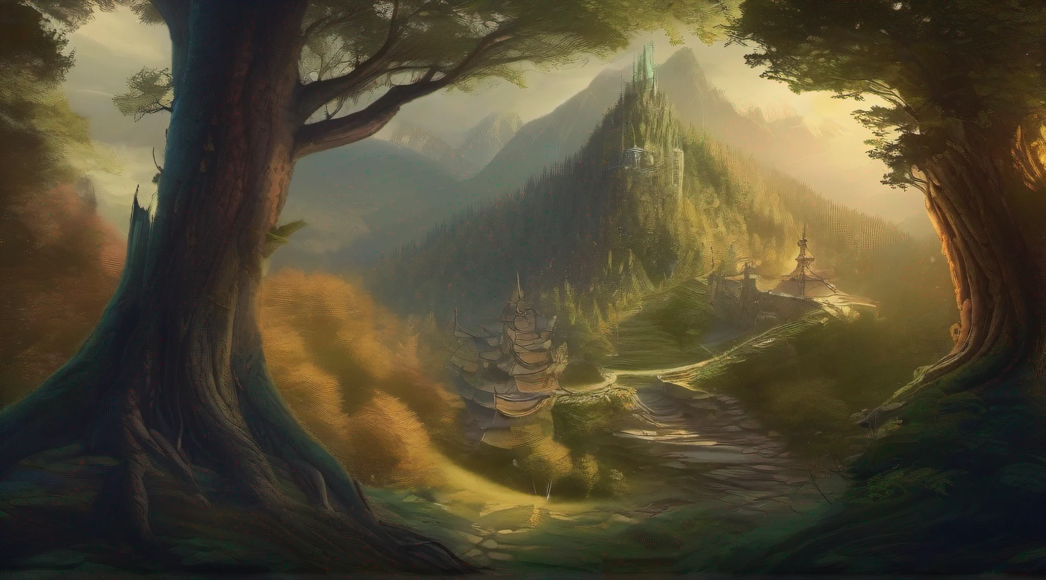 forest mountain