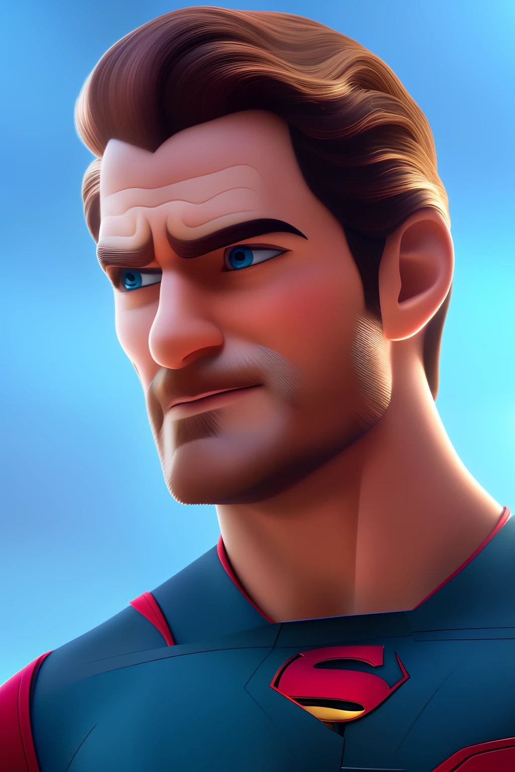 Disney artstyle, Henry Cavill, hdmi, 8K, realistic, anime