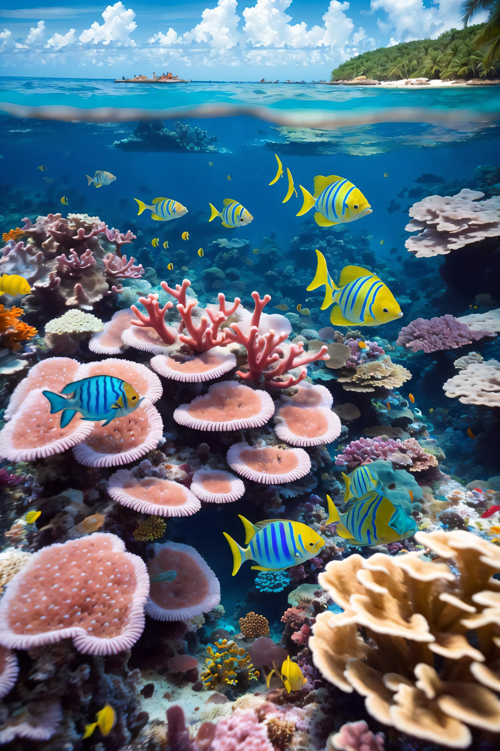 tropical reef snorkeling
(masterpiece:1.2) (photorealistic:1.2) (bokeh) (best quality) (detailed skin:1.3) (intricate details) (8k) (HDR) (analog film) (canon d5) (cinematic lighting) (sharp focus)