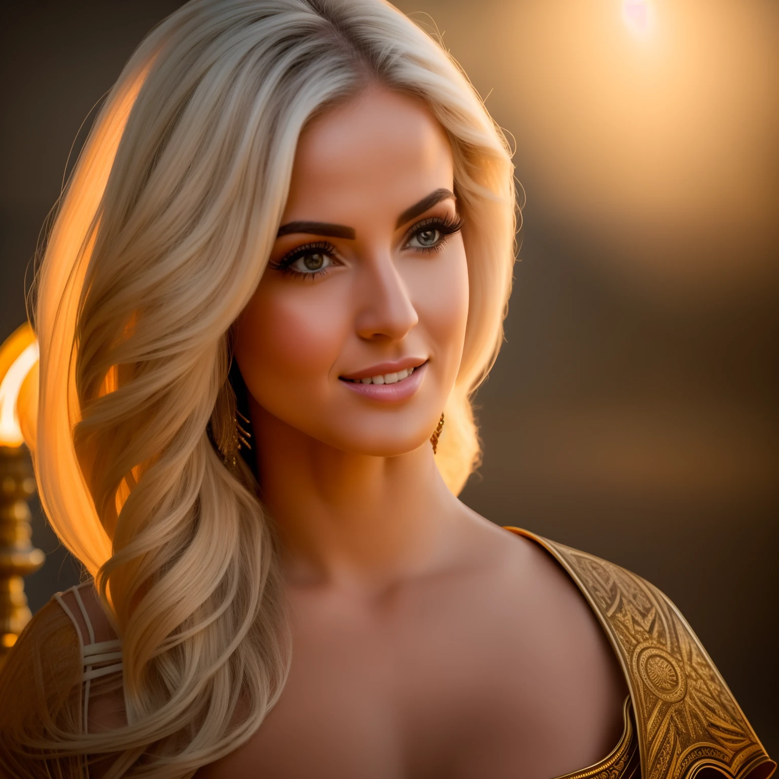 Uma elfa da lua linda rosto lindo corpo lindo cabelos brancos olhos azuis sobre a luz do luar em templo olhando o para o espectador extremamente detalhado ultra ralista 8k