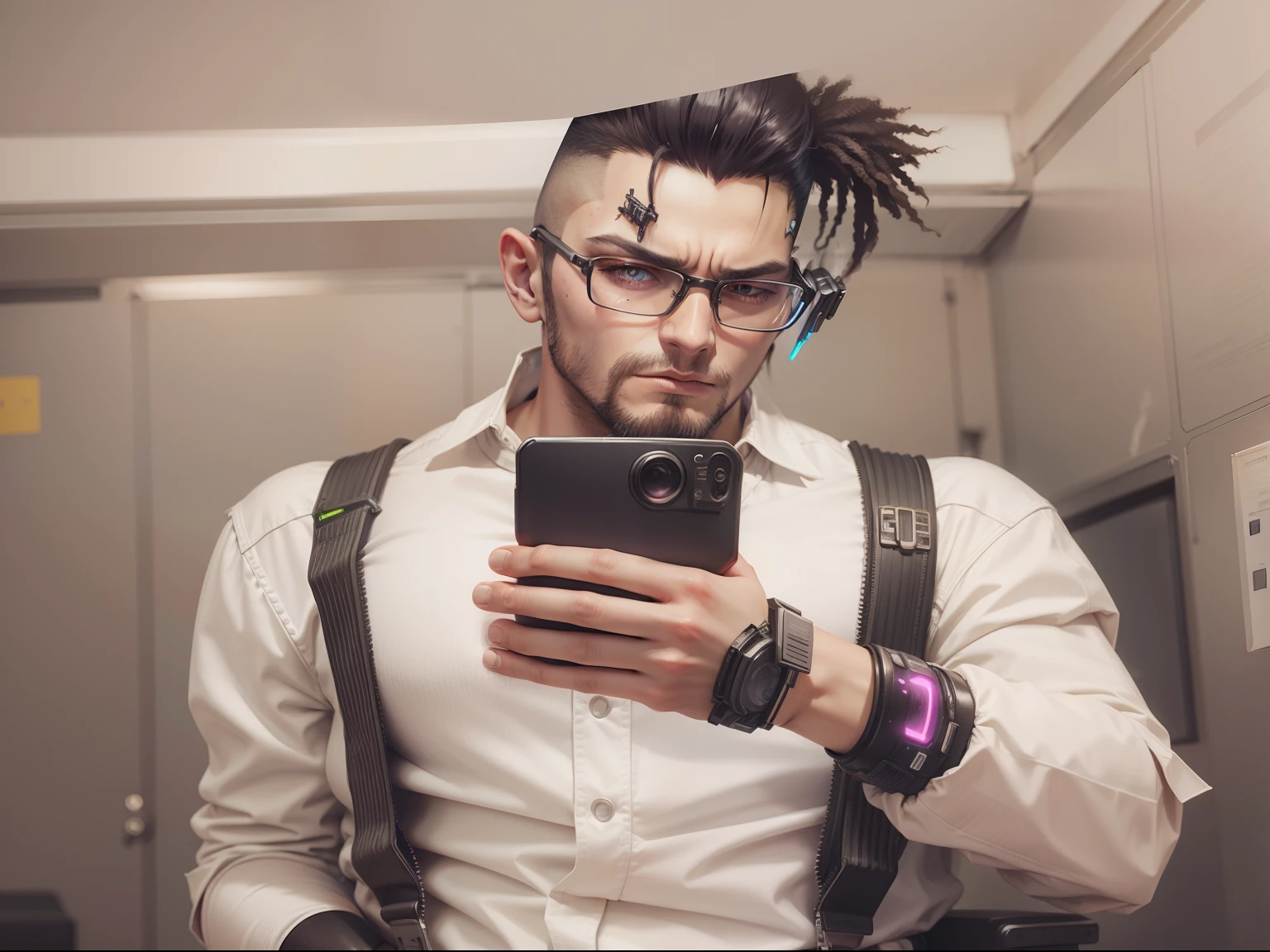 Remove background, Cyberpunk, realistic, anime,