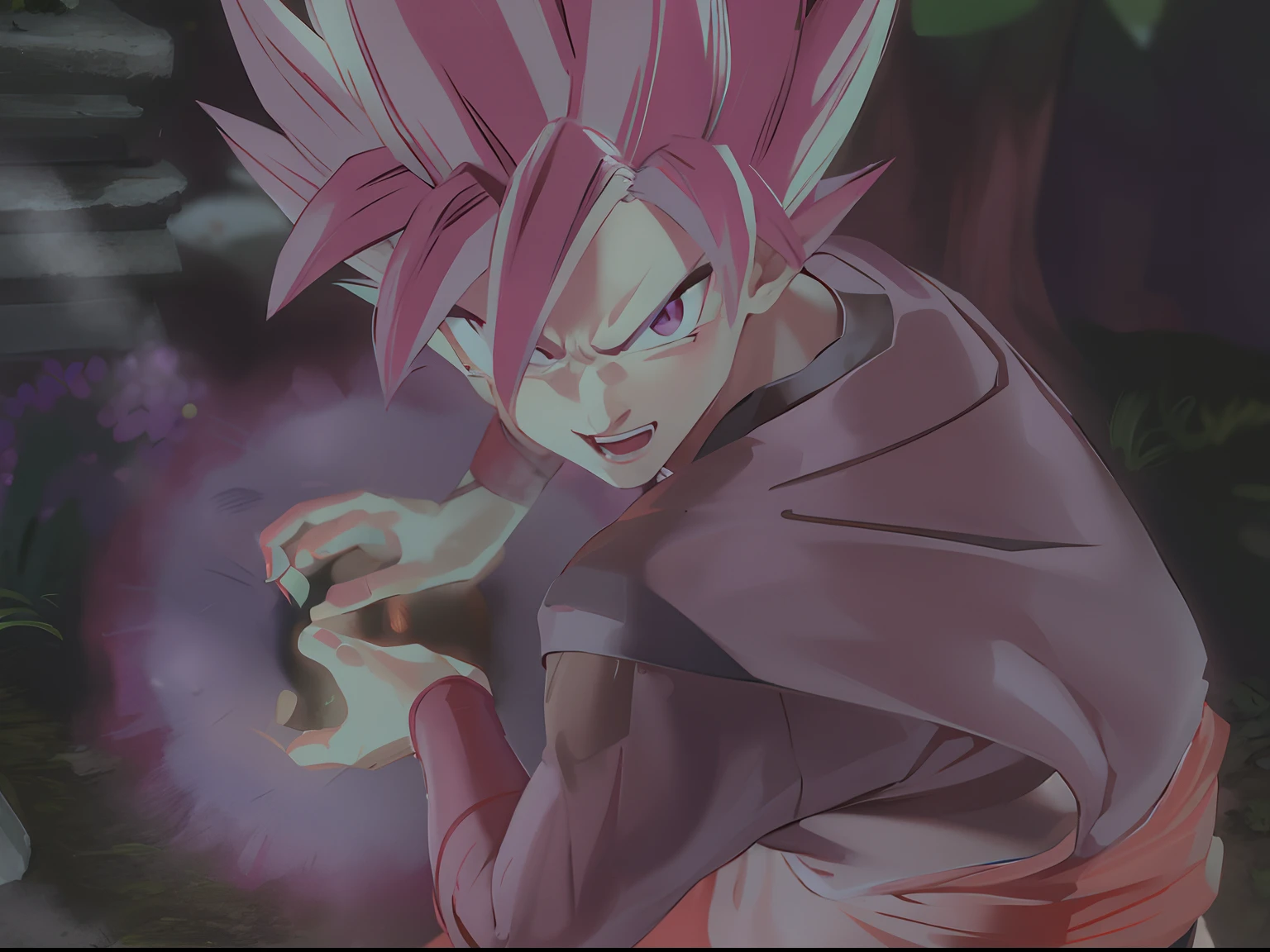 Dragon Ball Gohan no escuro com um fundo roxo, 8k!!, Sakura Haruno no modo Slug Sage, Goku, 8k!, Retrato de Goku, Retrato de Goku, Super Saiyajin Goku, fan art, !!altamente detalhado!!, Broly, Goku humano fotorrealista, Goku Feminino, saiyajin, estilo anime hiper detalhado, Goku em Fortnite