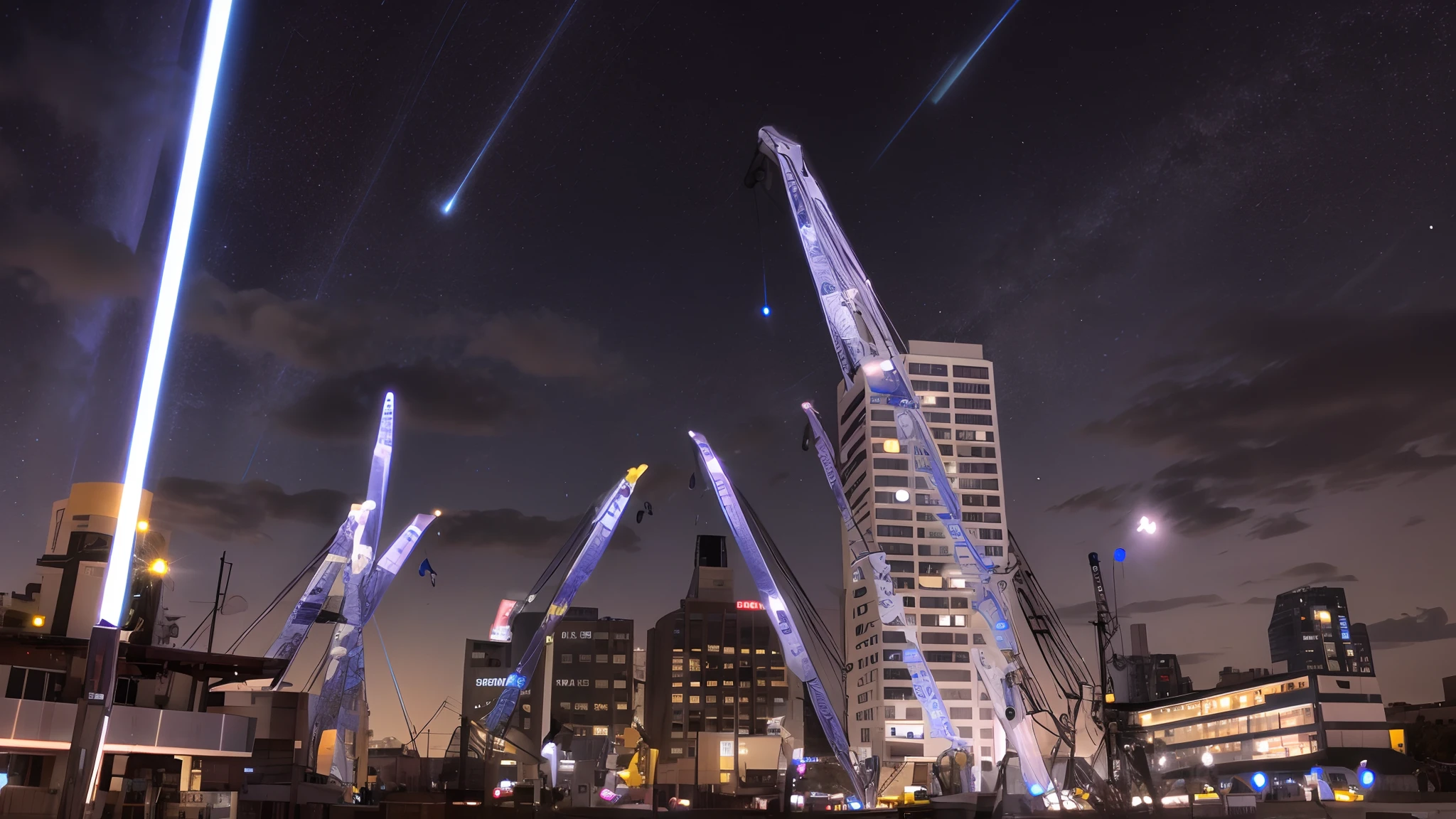 Kinematic Light nigh sky