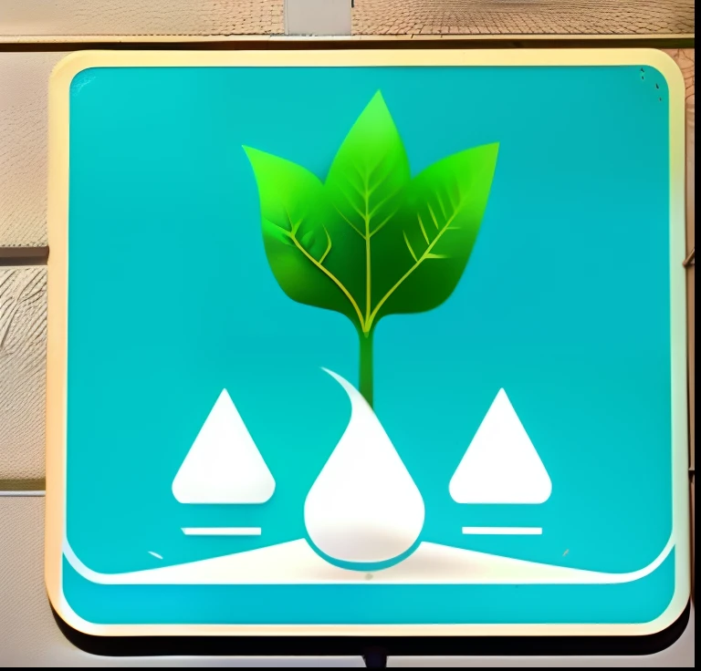 Water-saving signage