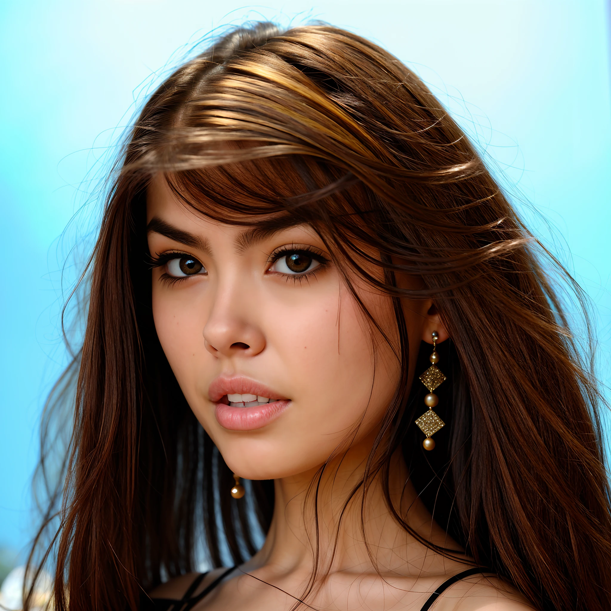 Exotic 28 year old, absolutely beautiful, eyecontact, zoom out