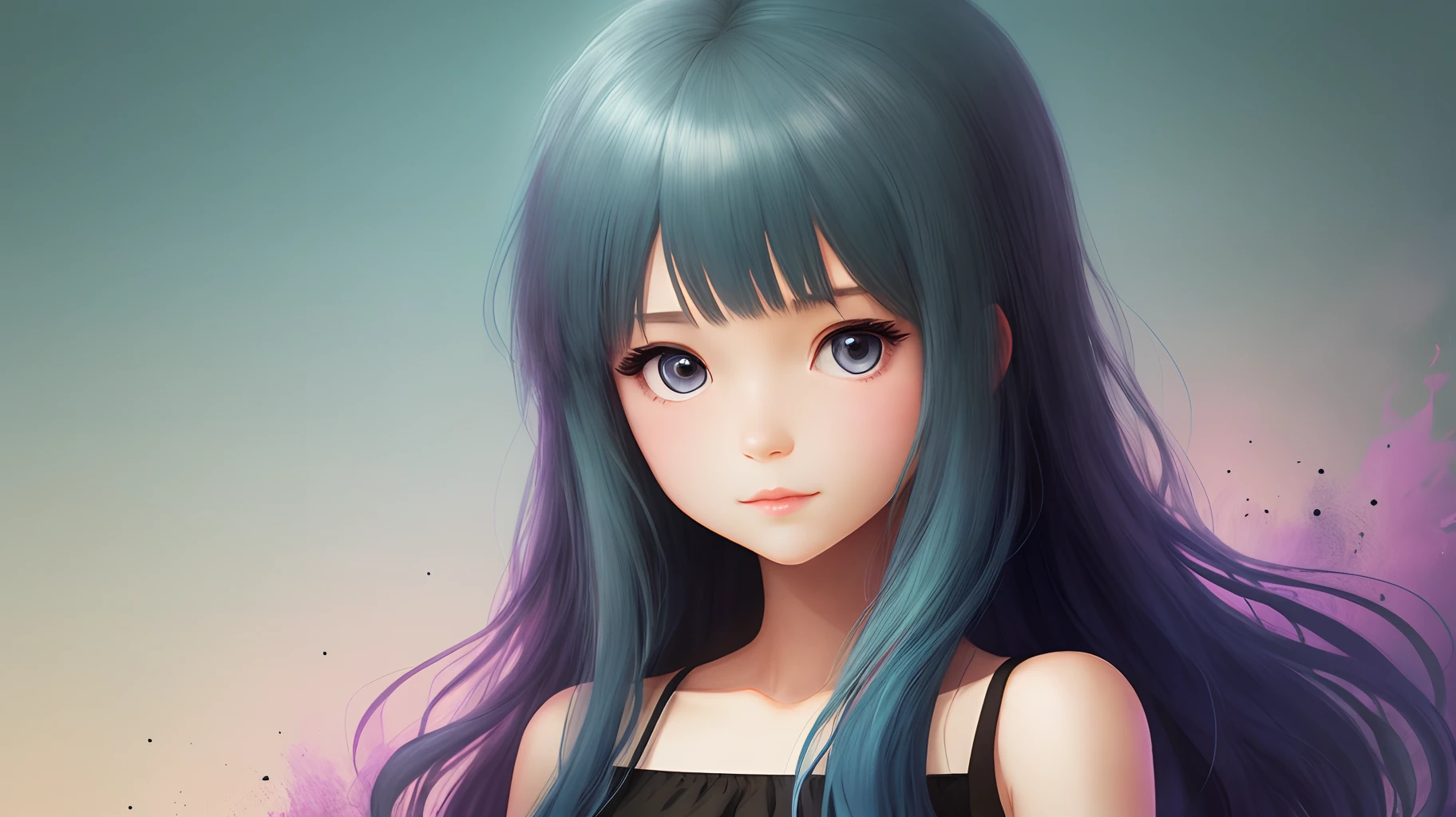 Two-dimensional girl